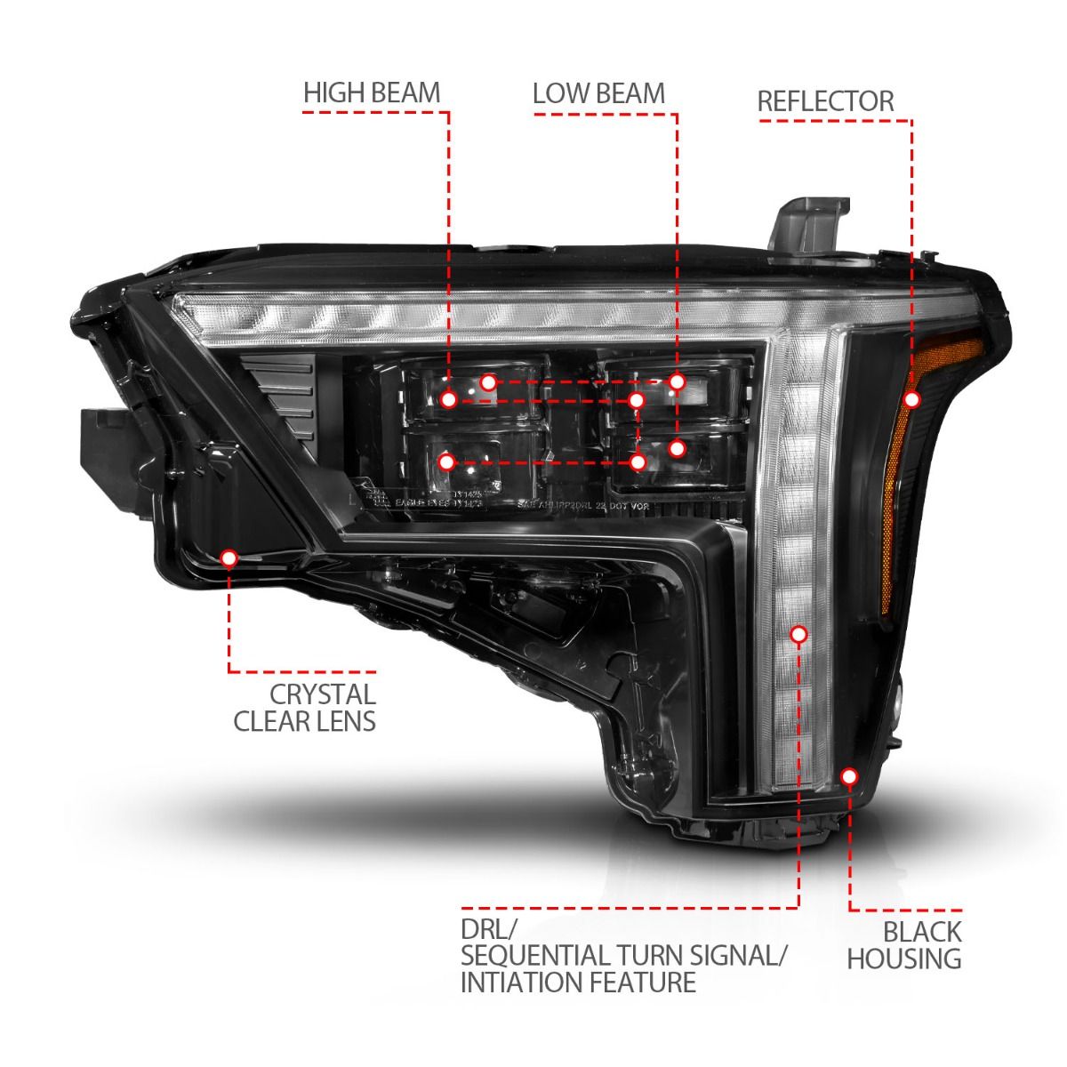 2023+ Sequoia Projector Headlights