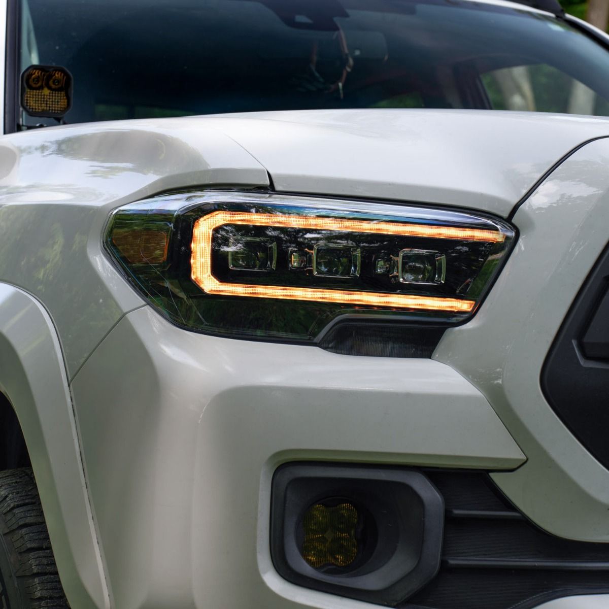 Amber DRL Headlights for 2016-2023 Tacoma