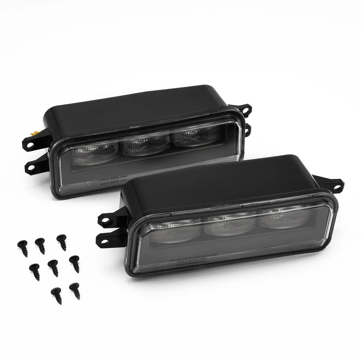 White + Amber Fog Lights w/ Sequential Turn Signal for 2022+ Tundra