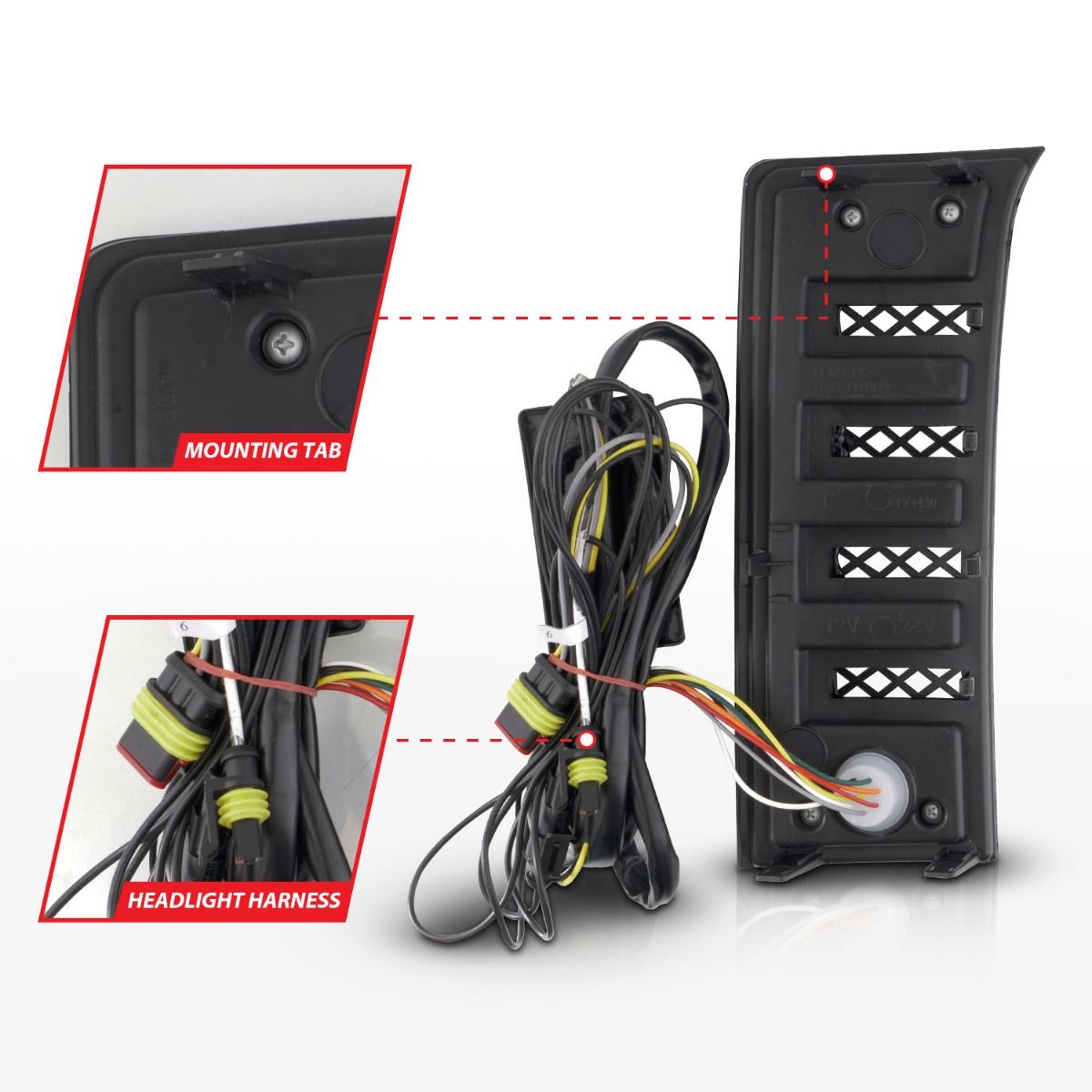 Anzo 2022+ Tundra DRL Vent Lights w/ DRL, Sequential & Initiation