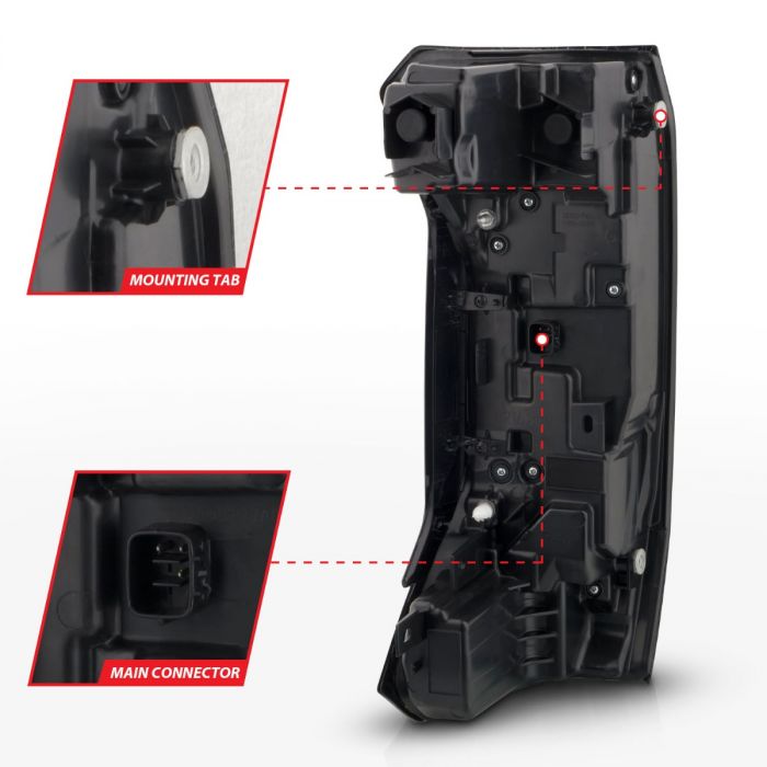 2022+ Tundra Tail Lights w/ DRL, Sequential & Initiation