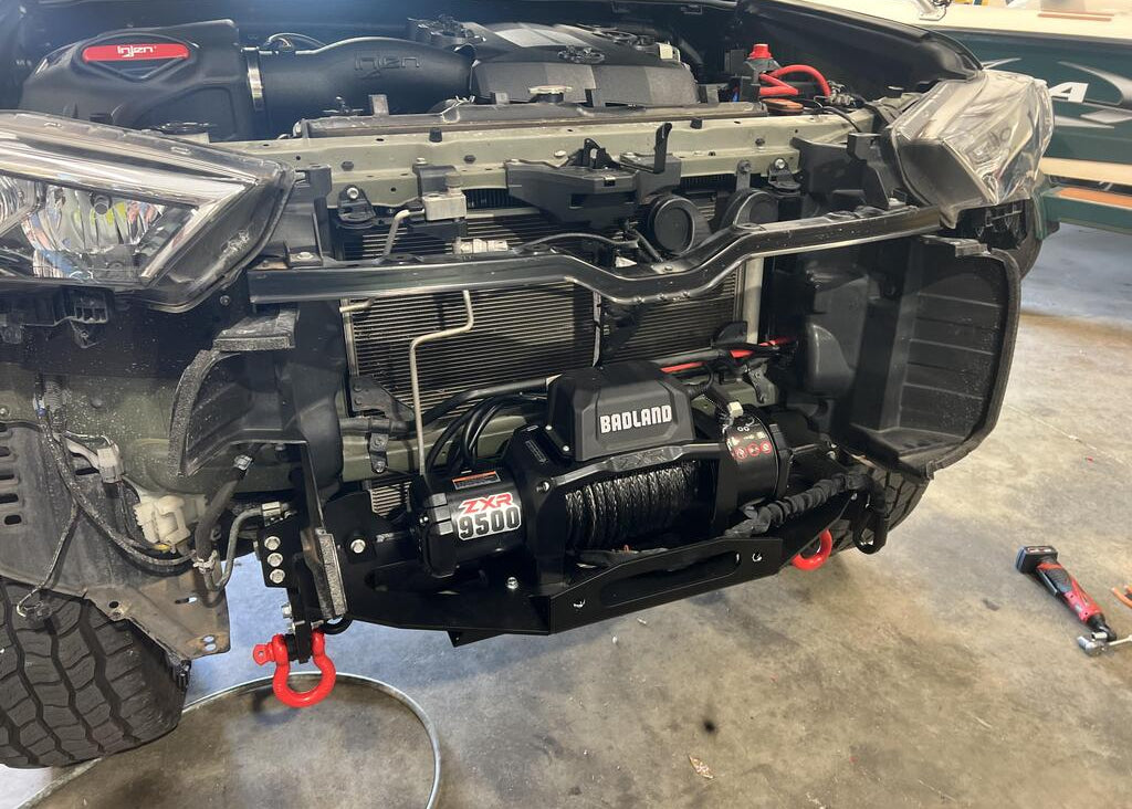 Hidden Winch Mount for 2010-2024 4Runner