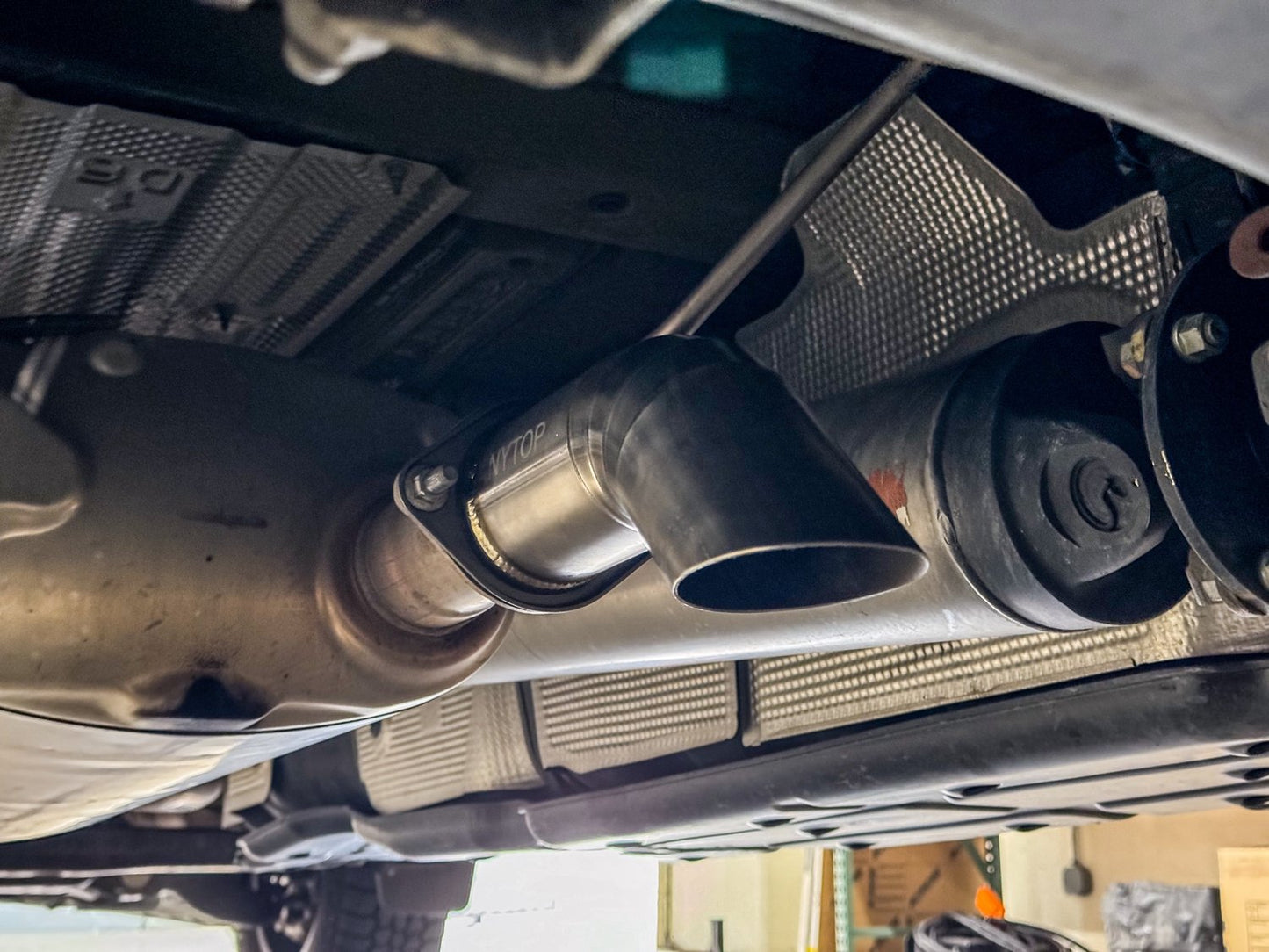 NYTOP Titanium Axle Dump Exhaust Tip for 2022+ Tundra