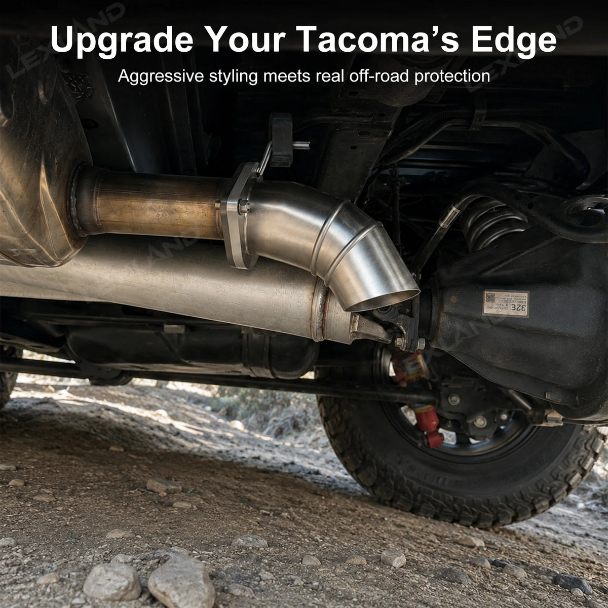 Trail Pipe Exhaust for 2024+ Tacoma