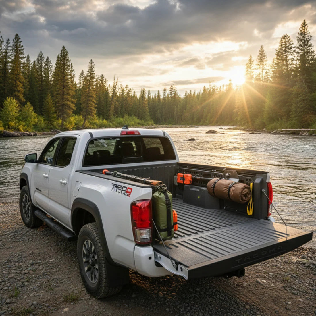 Bedside Molle Panels for 2024+ Tacoma