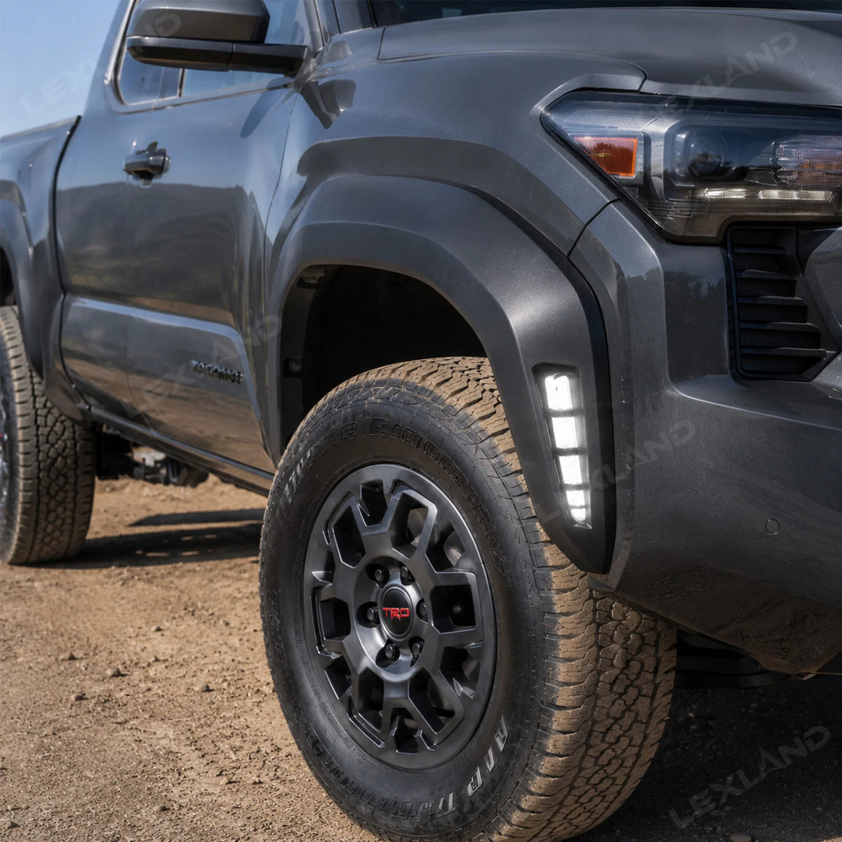 Dual-Color LED Fender Lights Lights for 2024+ Tacoma