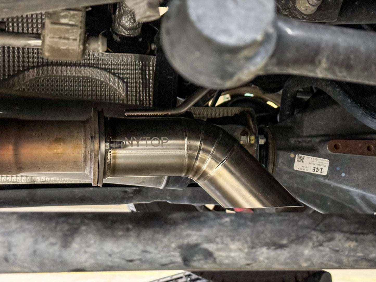 NYTOP Titanium Axle Dump Exhaust Tip for 2022+ Tundra