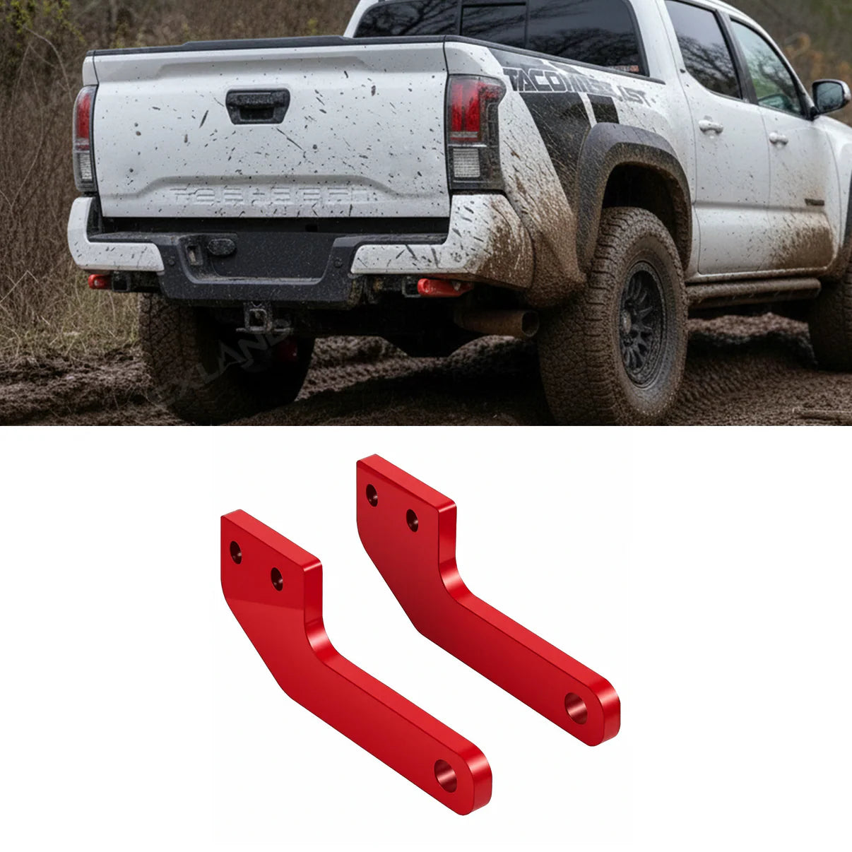 Rear Tow Hook / Recovery Points for 2024+ Tacoma