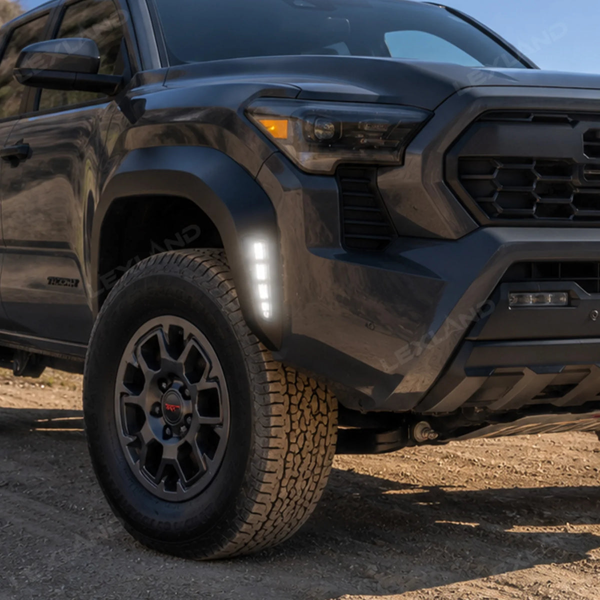 Dual-Color LED Fender Lights Lights for 2024+ Tacoma