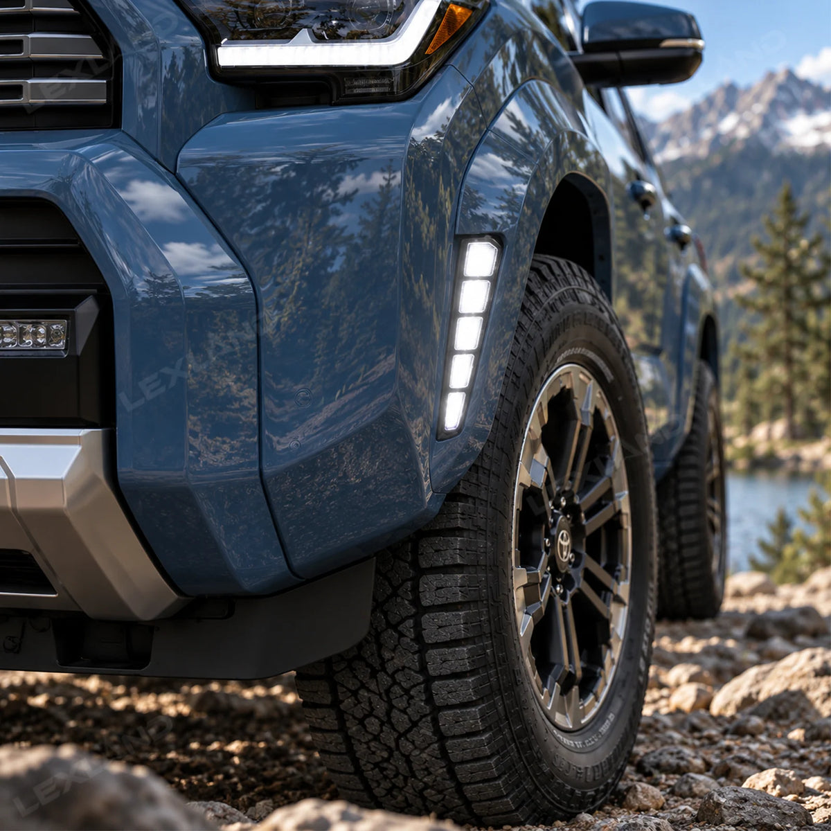Dual-Color LED Fender Lights Lights for 2025+ 4Runner