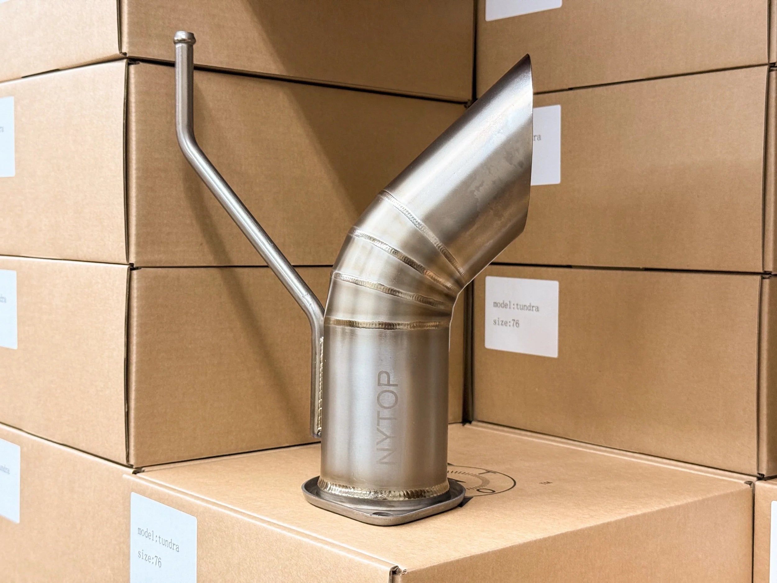 2022-Current Toyota Tundra Titanium Axle Dump Exhaust Tip