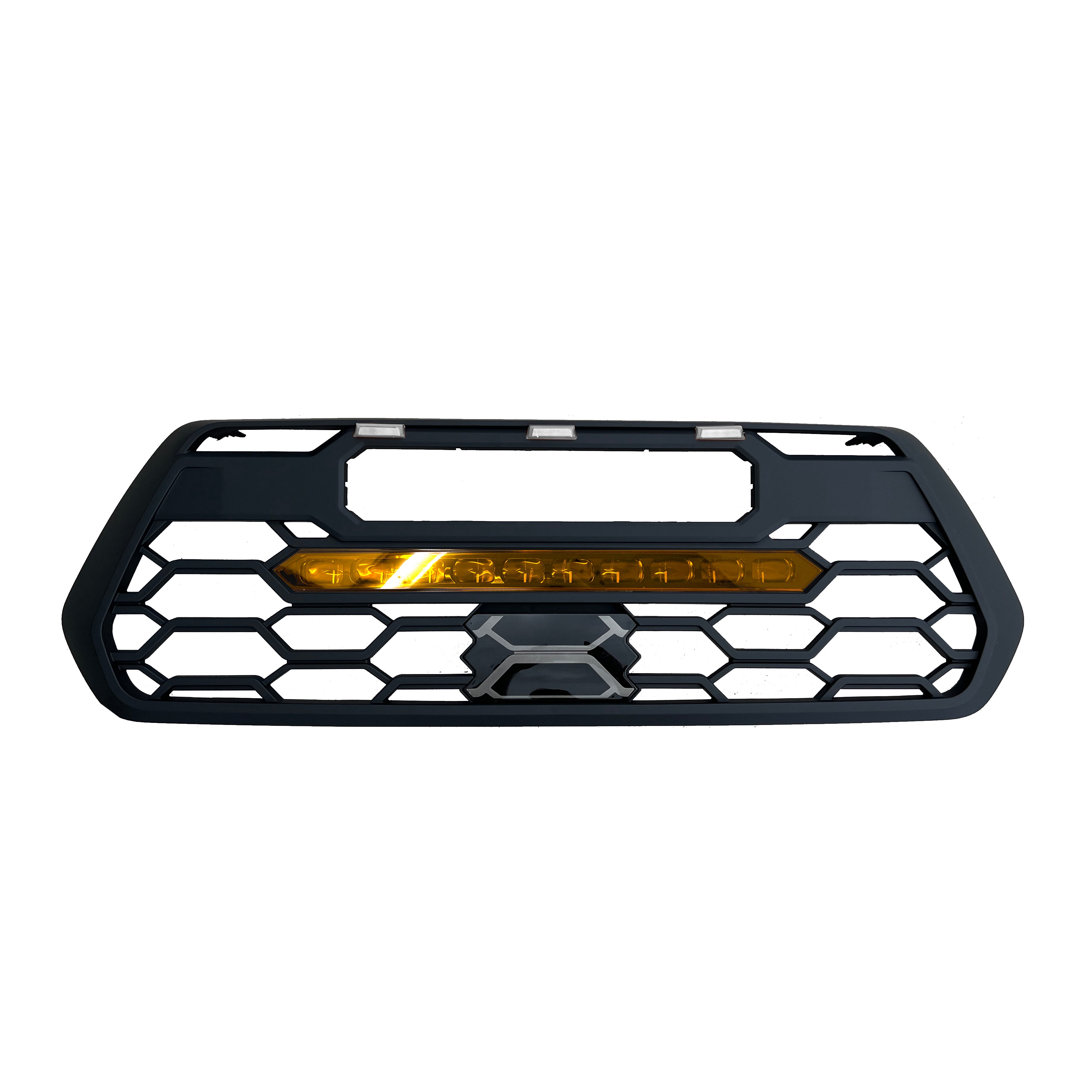 TRD Pro Style Grille with Integrated Light Bar for 2016-2023 Tacoma