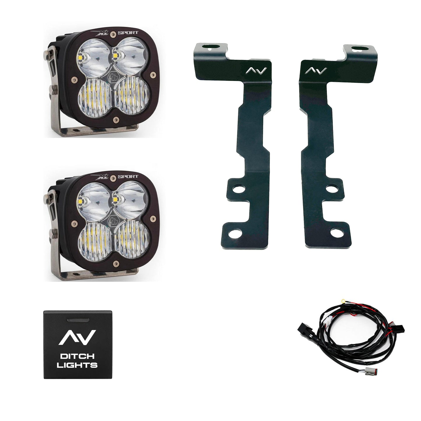 Complete Ditch Light Kit for 2023+ Sequoia