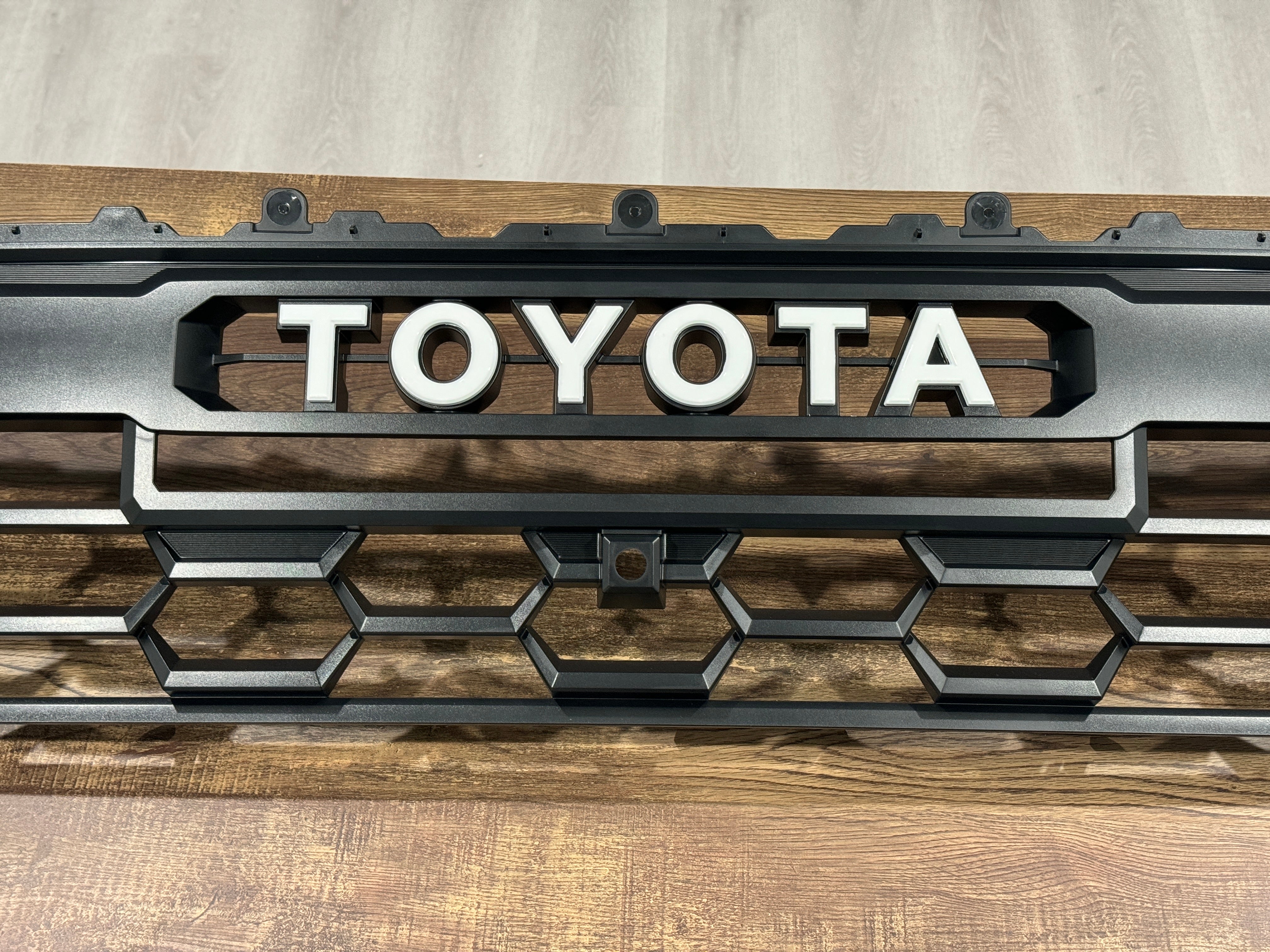 Custom Paint-Matched TOYOTA Pro Grille Letters (Cart Add-On)