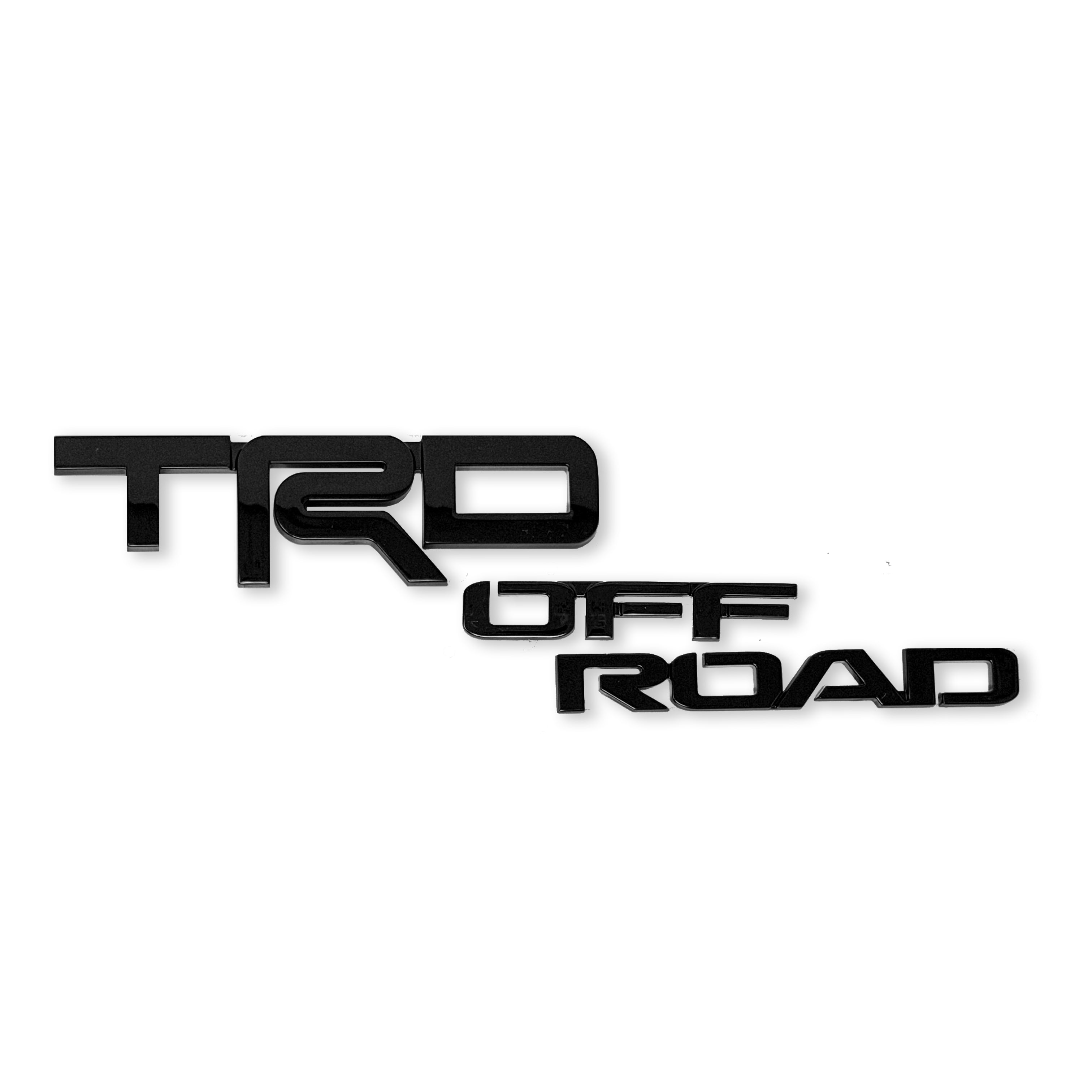 Genuine OEM TRD Off Road Blackout Badge