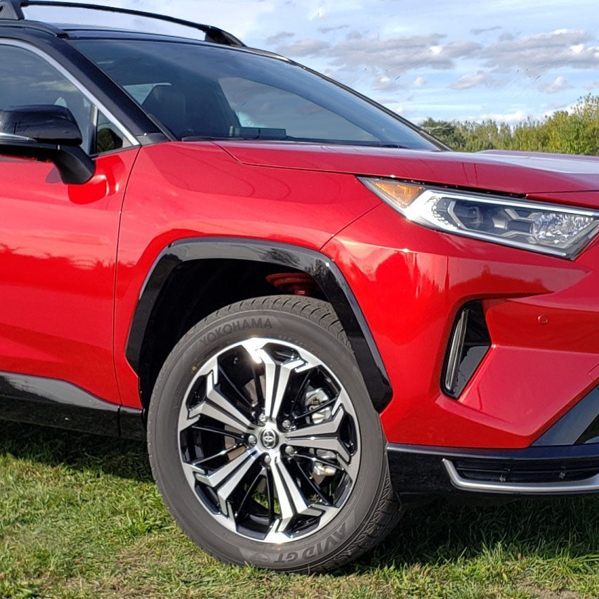 OEM Gloss Black Fender Flares for 2019-2025 Rav4