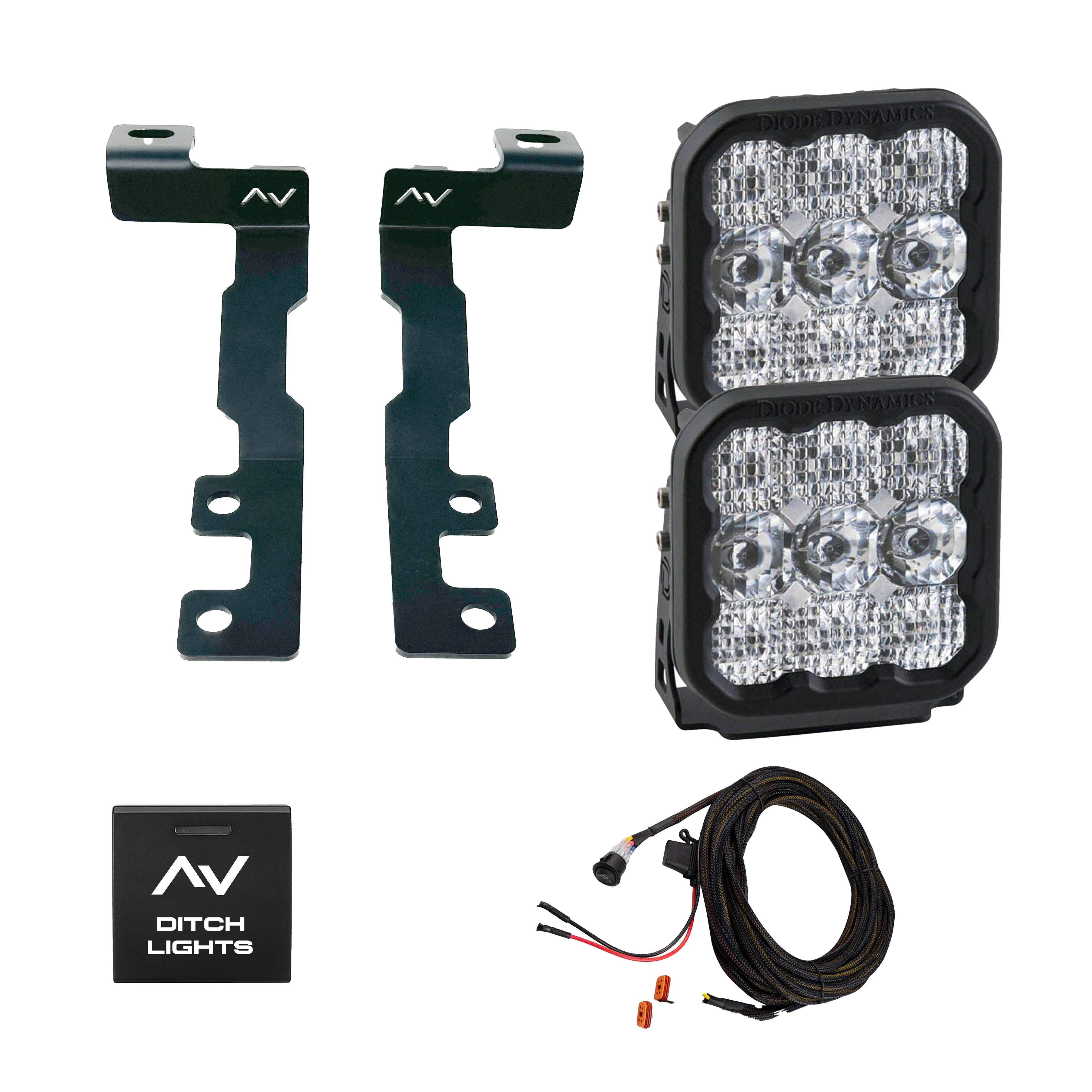 Complete Ditch Light Kit for 2022+ Tundra