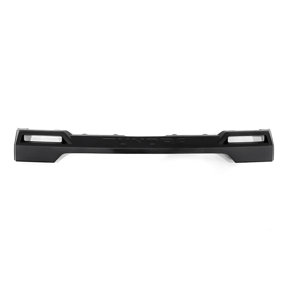 Front Bumper Fog Light Hole Covers For 2007-2013 Toyota Tundra – Black Plastic Pair, Direct Replacement