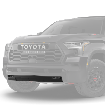 2023+ Sequoia Front Fog Light Bezel - Black