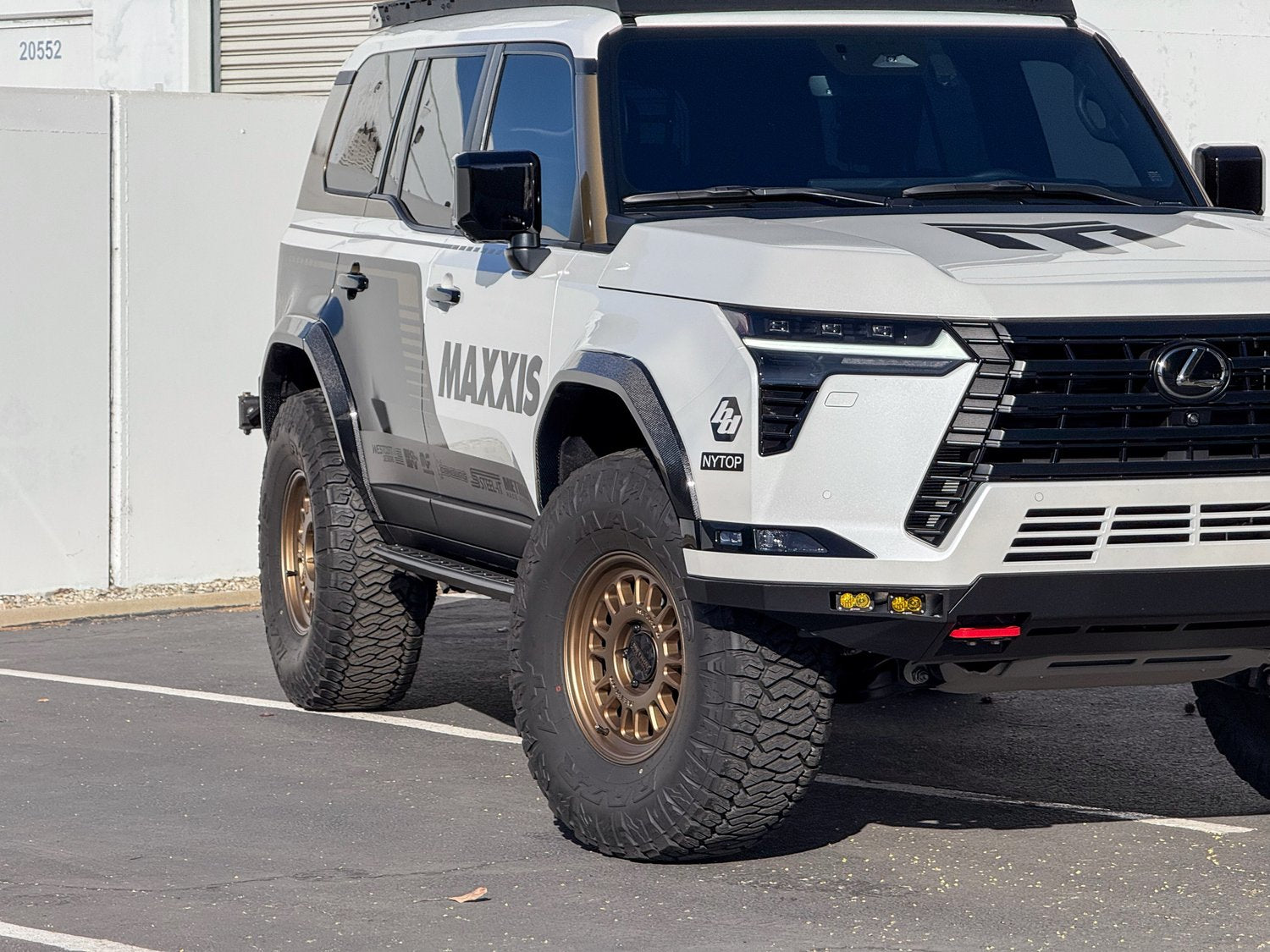 NYTOP Fender Flares for Lexus GX550