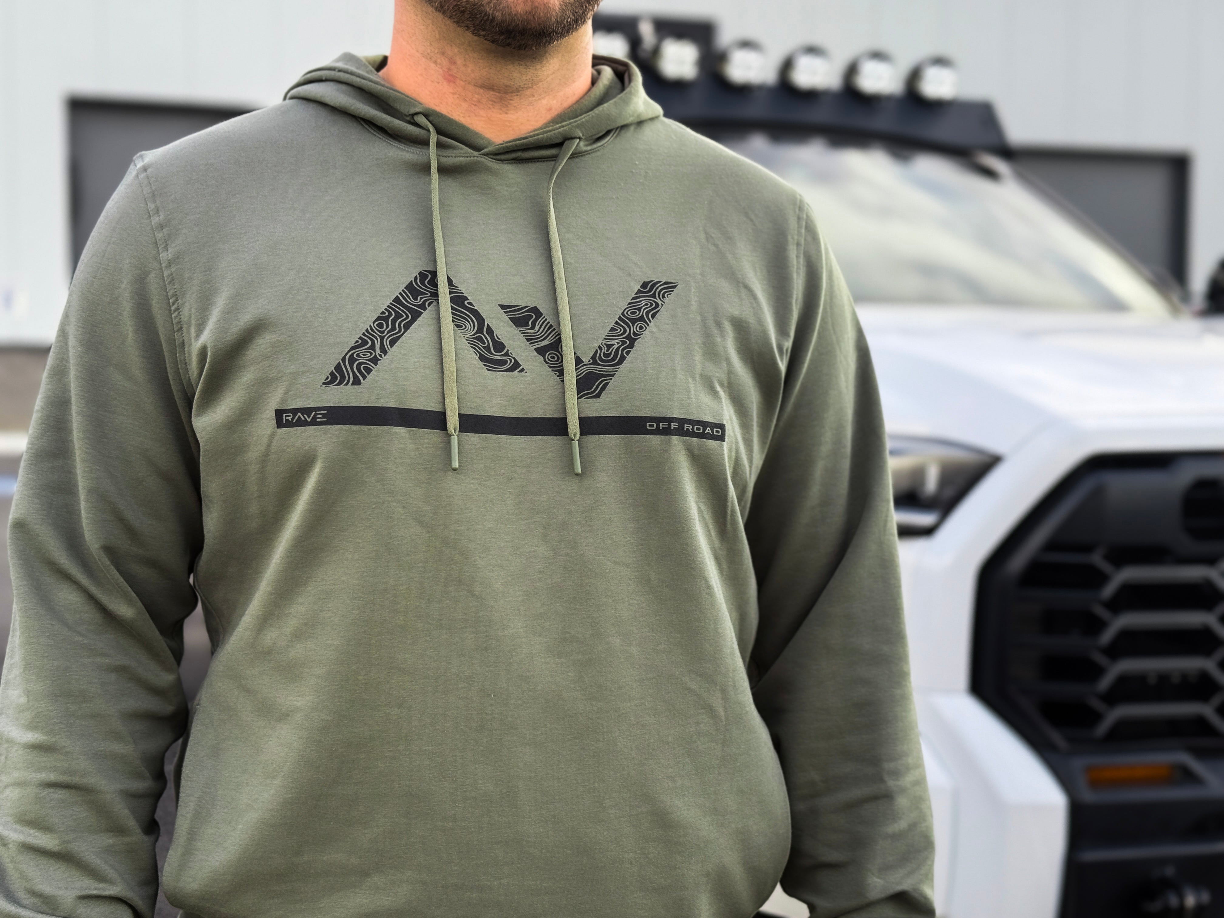 Rave Topography Hoodie