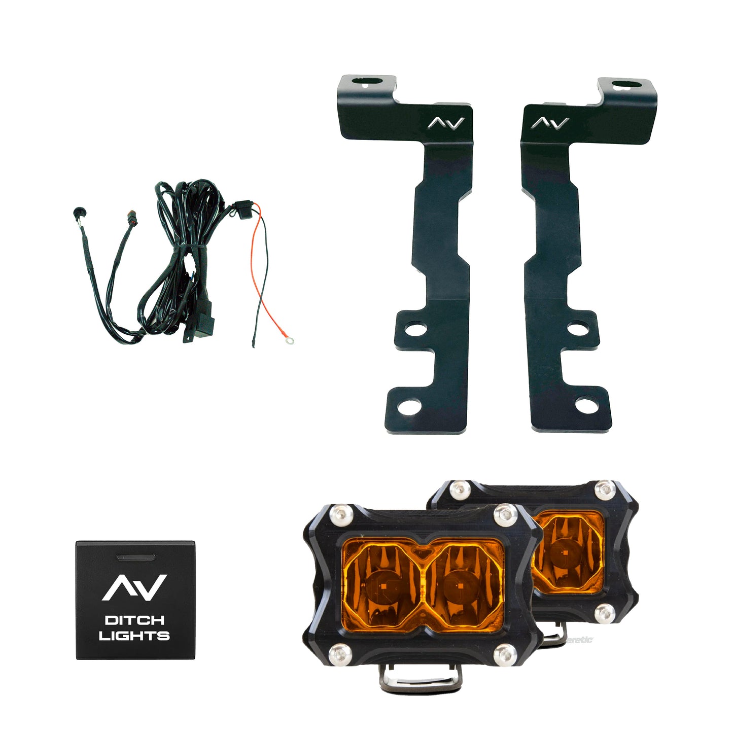 Complete Ditch Light Kit for 2023+ Sequoia