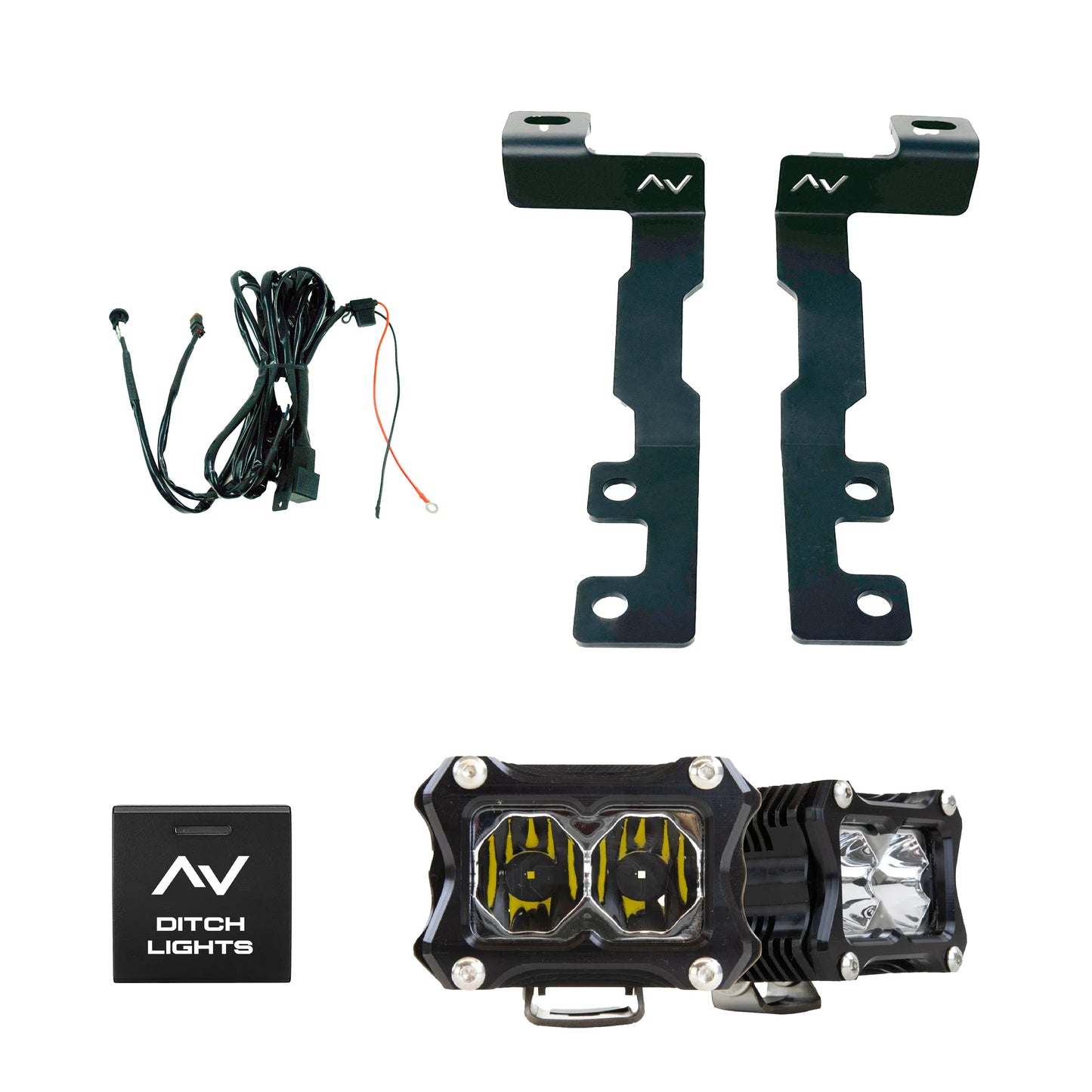 Complete Ditch Light Kit for 2023+ Sequoia