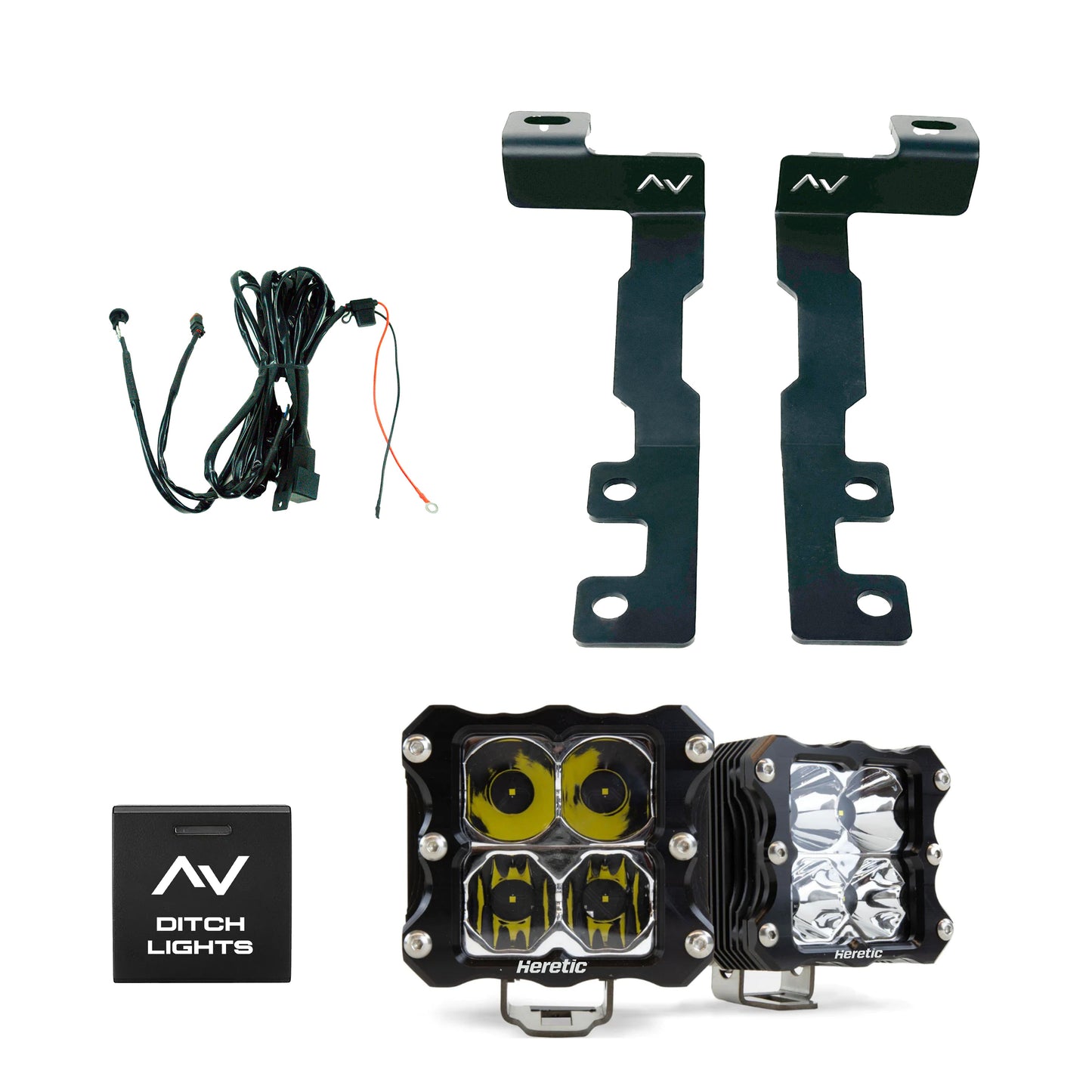 Complete Ditch Light Kit for 2023+ Sequoia