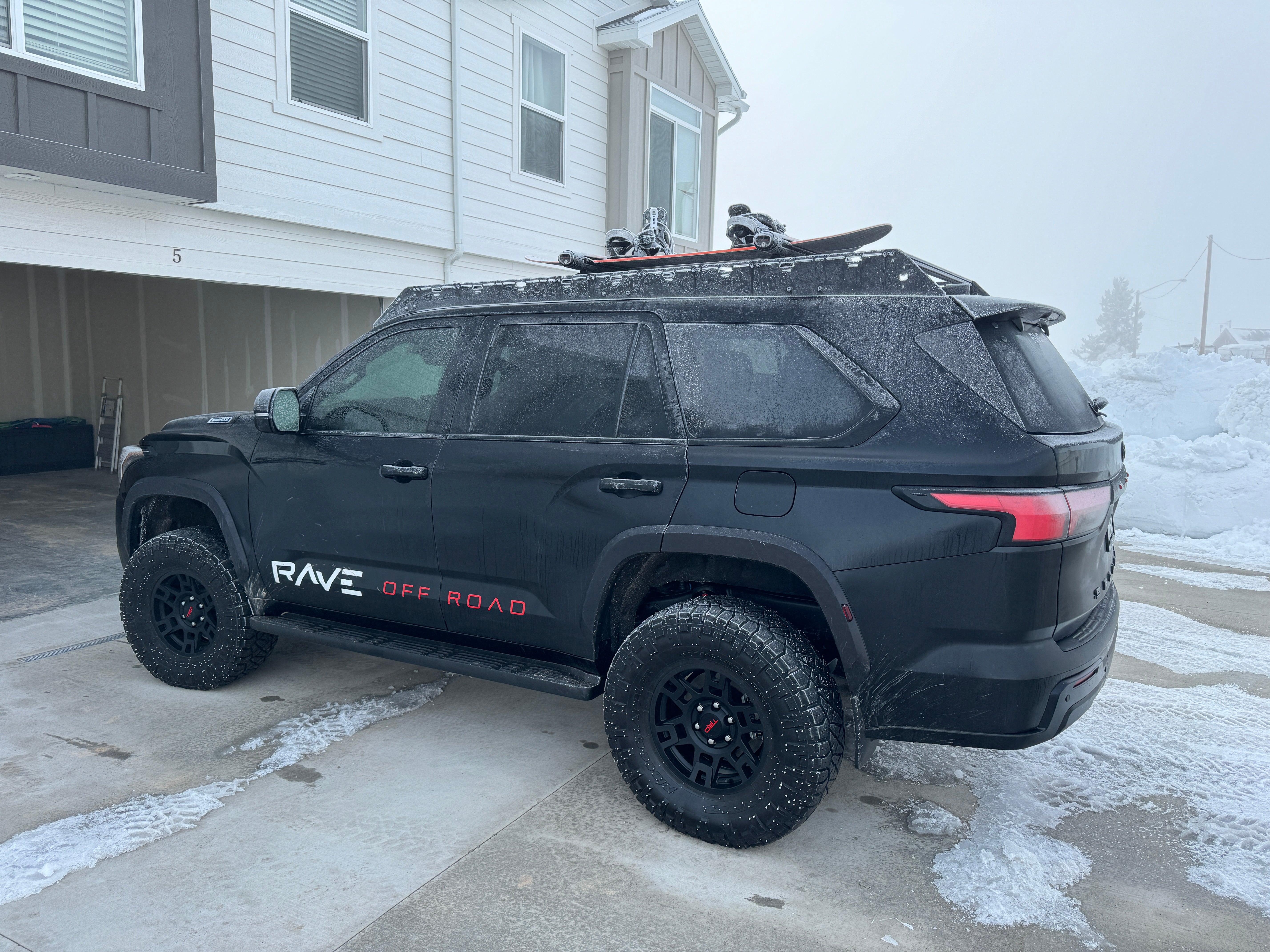 OEM TRD Lift Kit Modified for 2023+ Toyota Sequoia