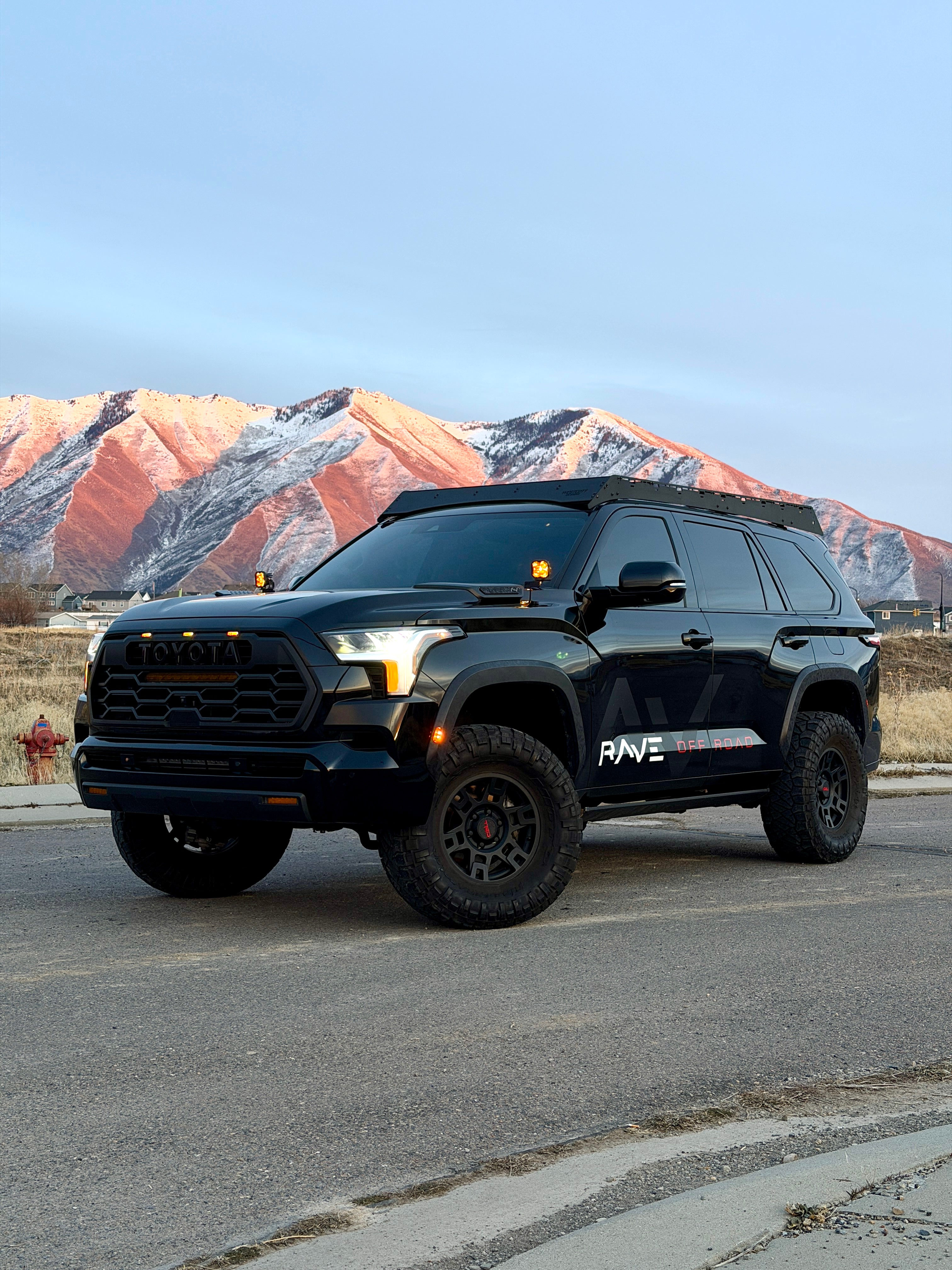 OEM TRD Lift Kit Modified for 2023+ Toyota Sequoia