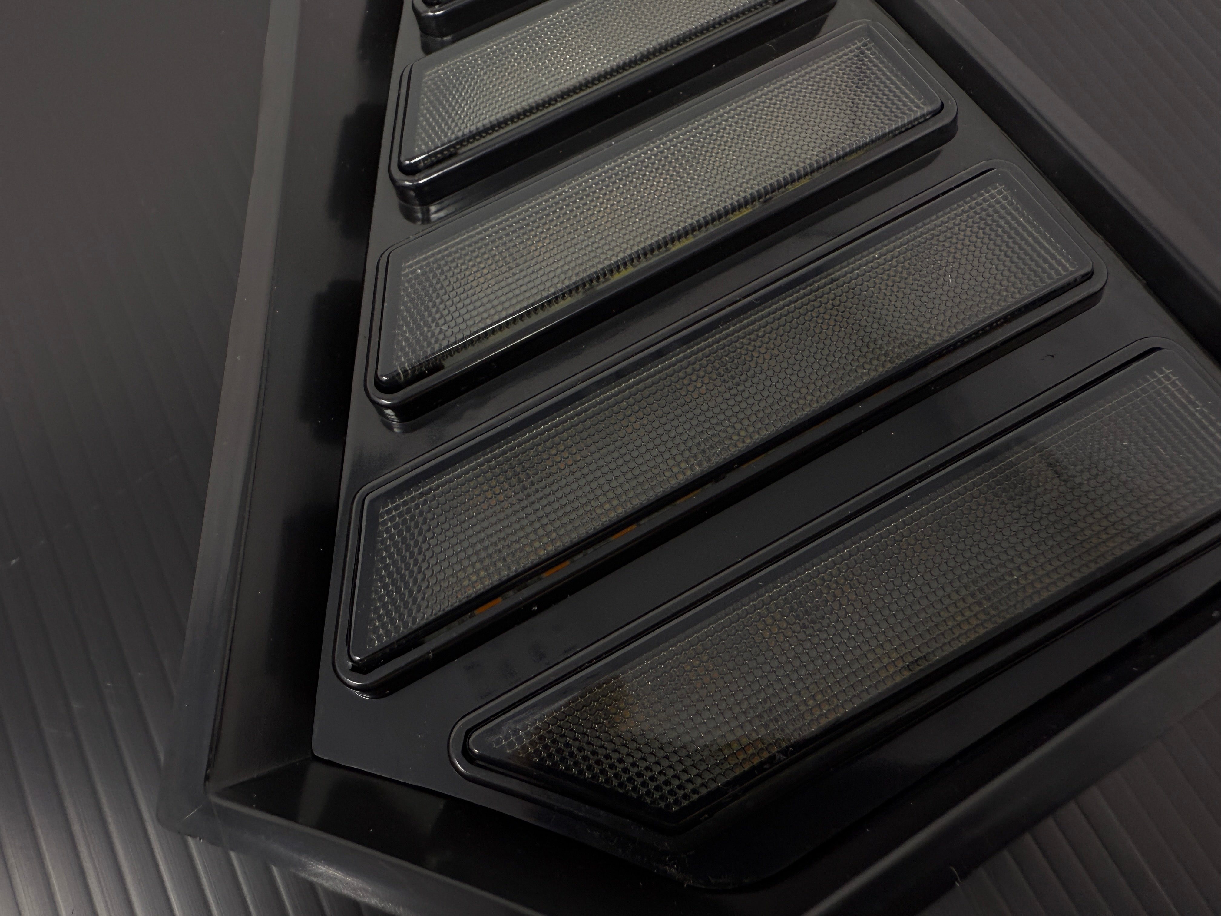 Smoked Fang Lights with Startup, DRL & Sequential Turn for 2024+ Tacoma