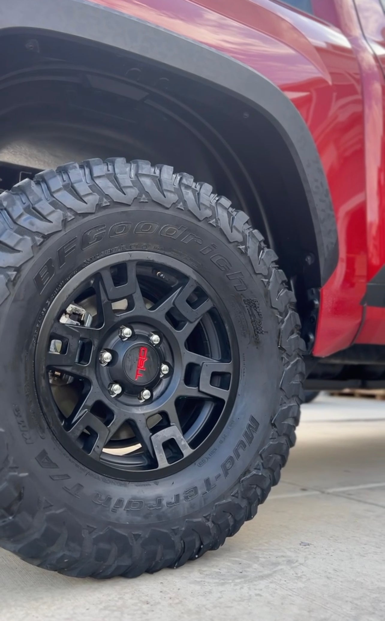17" TRD Pro Wheels