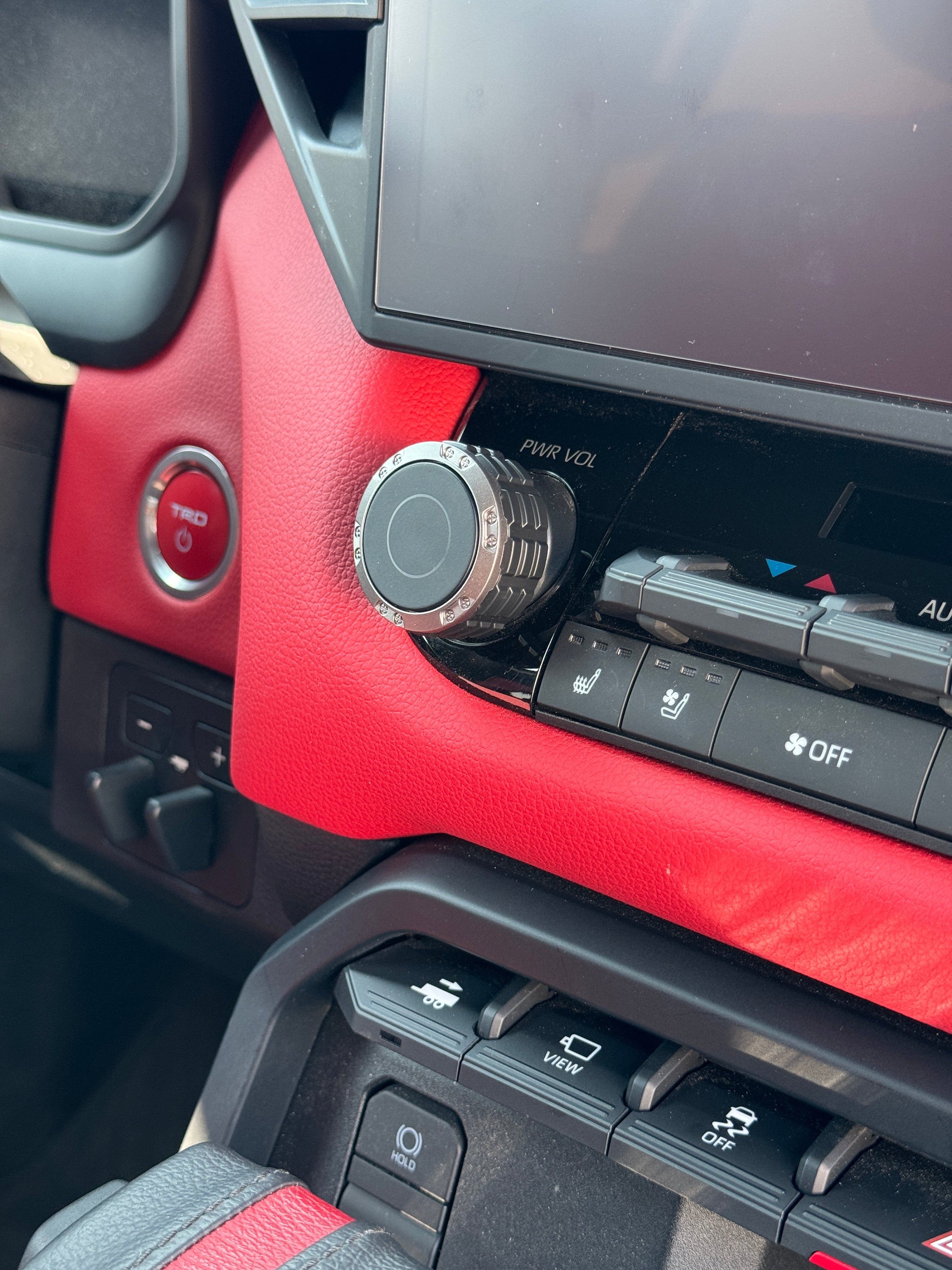 Volume Knob Replacement for 14" Screen 2022+ Tundra (Improved Design)