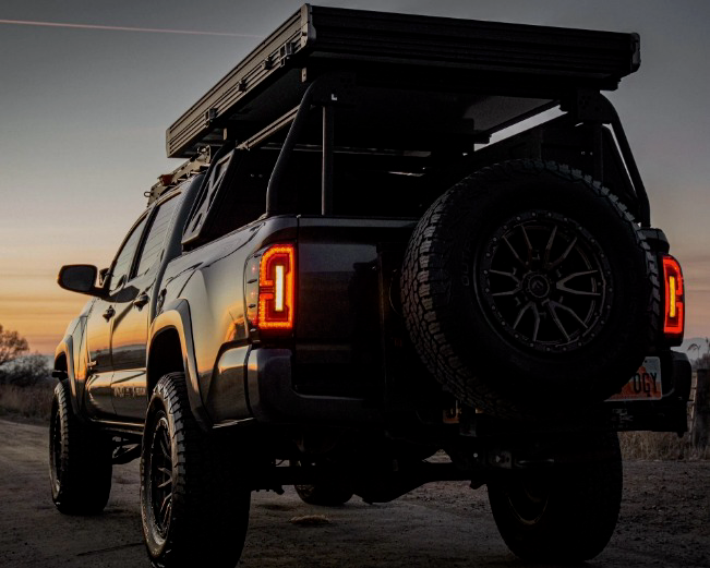 Stealth Black Tail Lights for 2016-2023 Tacoma