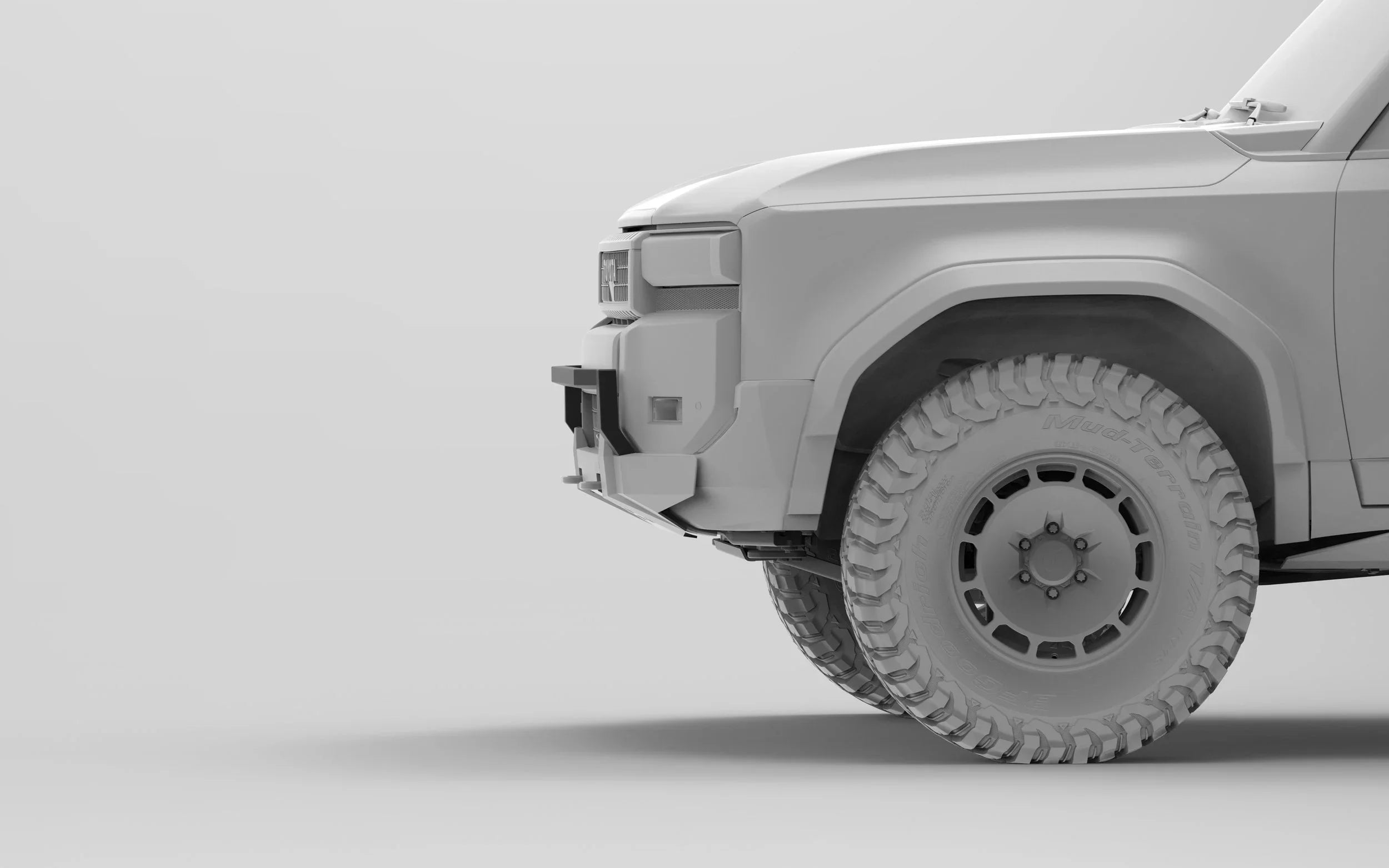 2024-Current Toyota Land Cruiser Front Hybrid Bumper Bull Bar