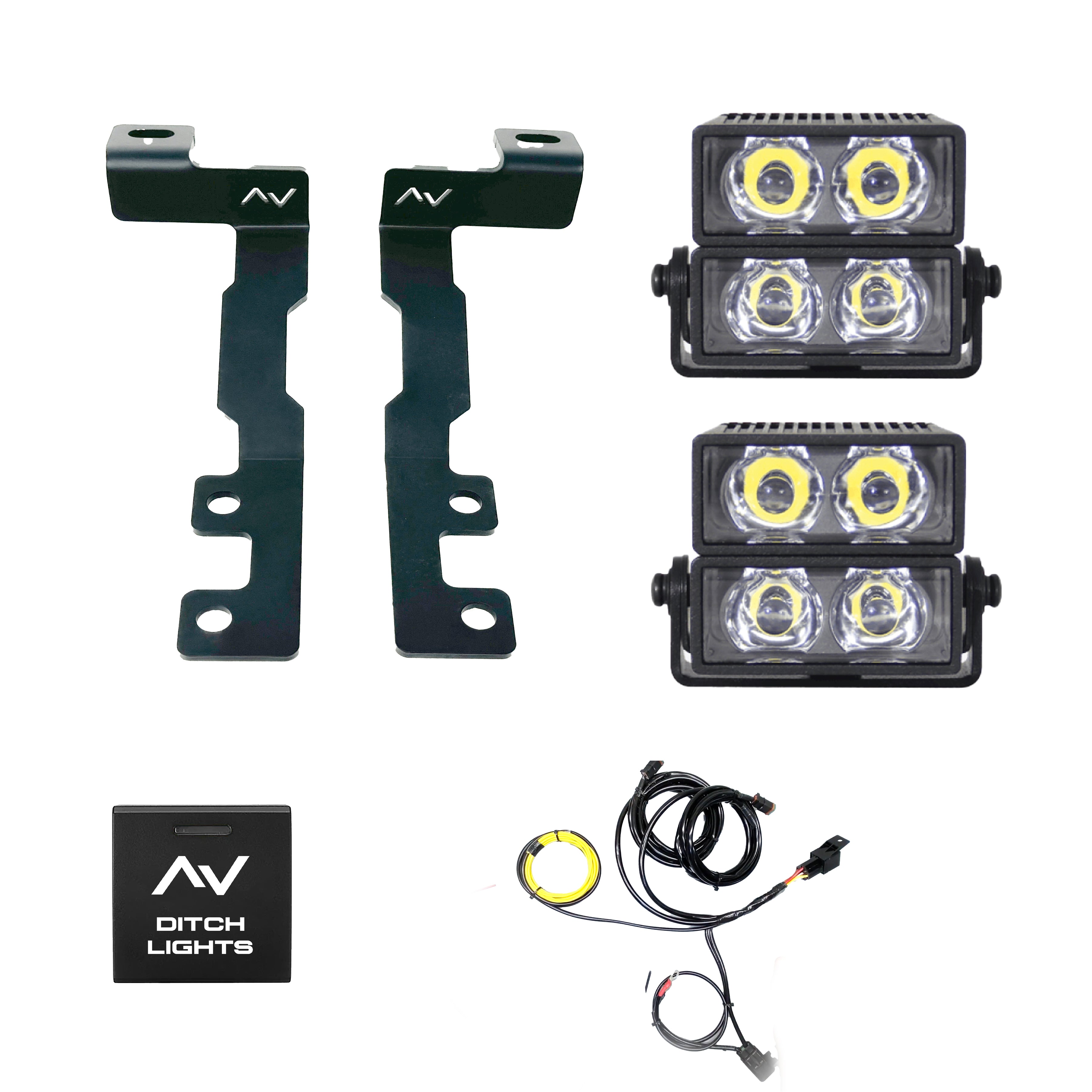 Complete Ditch Light Kit for 2025+ 4Runner
