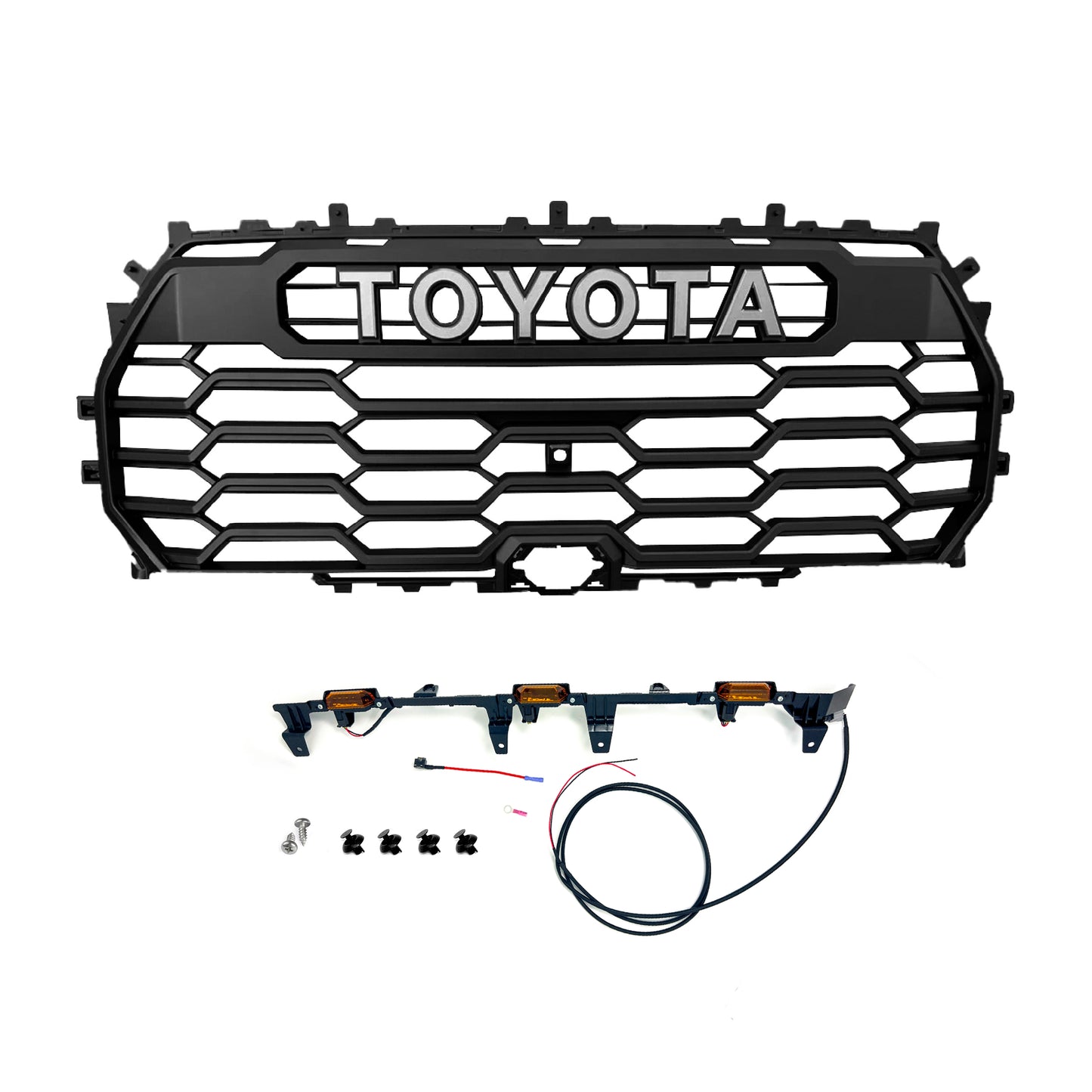 OEM Tundra Pro Grille + Elite Series Marker Lights