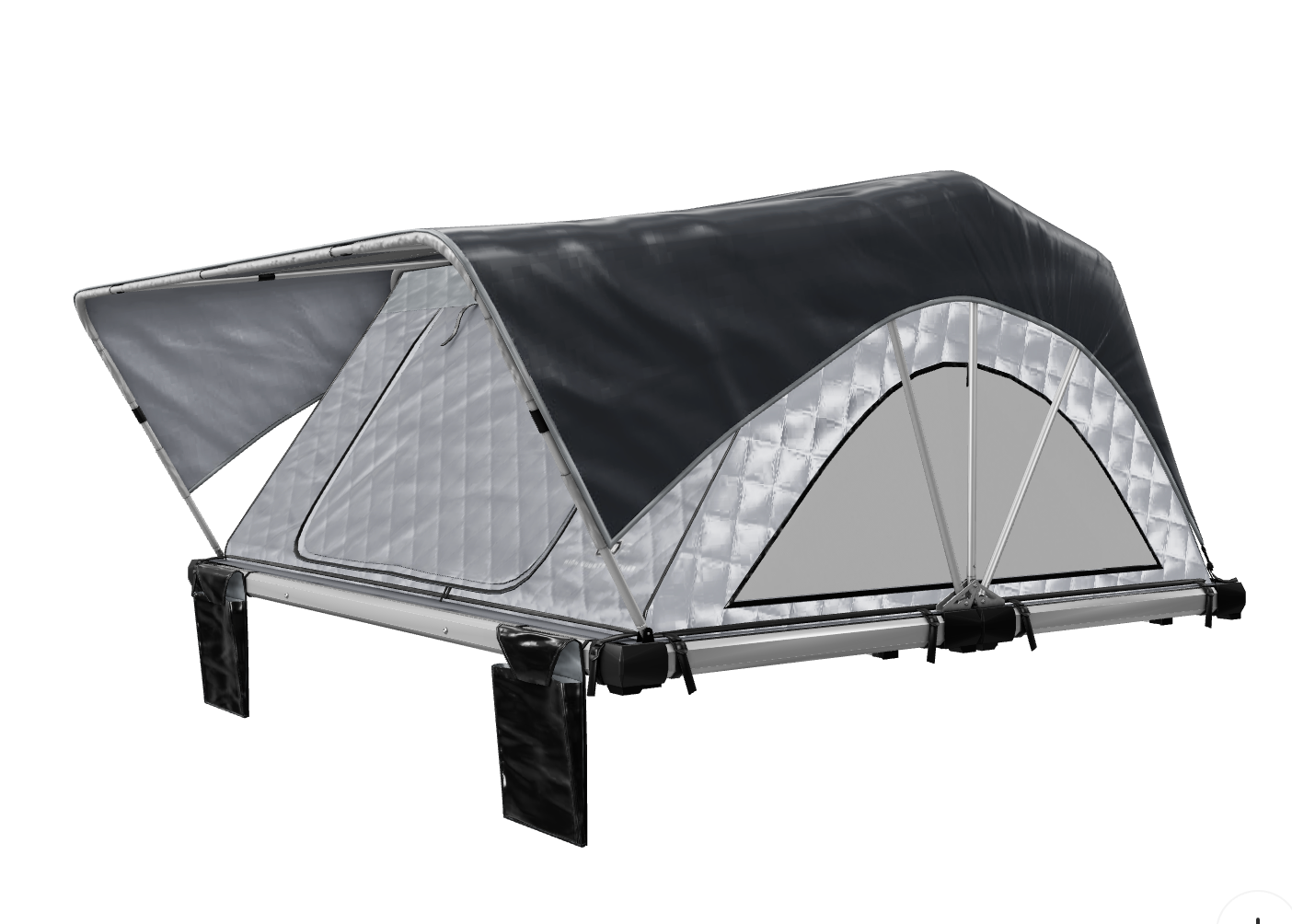 High Country Series - 63" - Premium Rooftop Tent Bundle