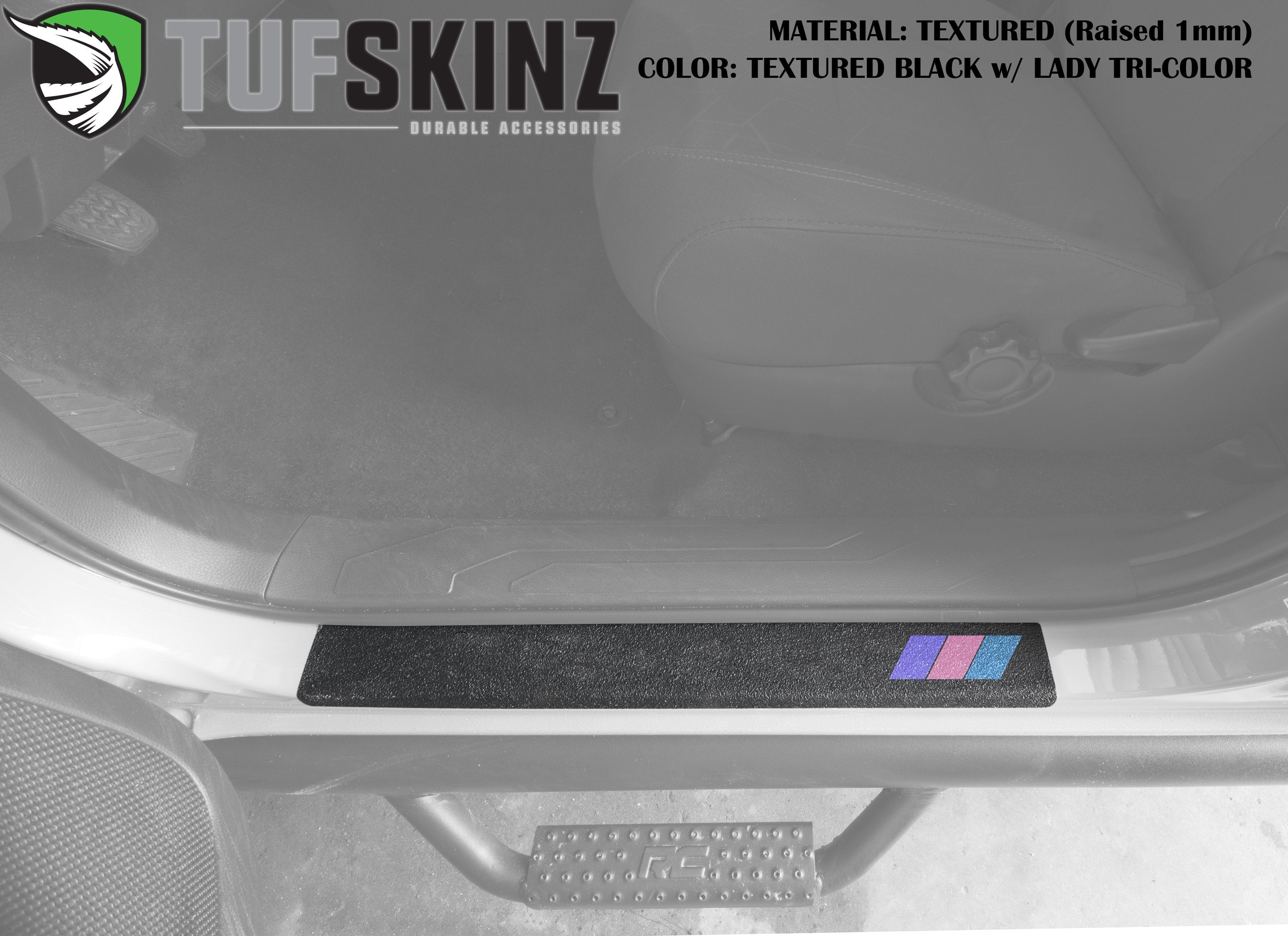 Door Sill Protection Overlays Fits 2005-2023 Toyota Tacoma