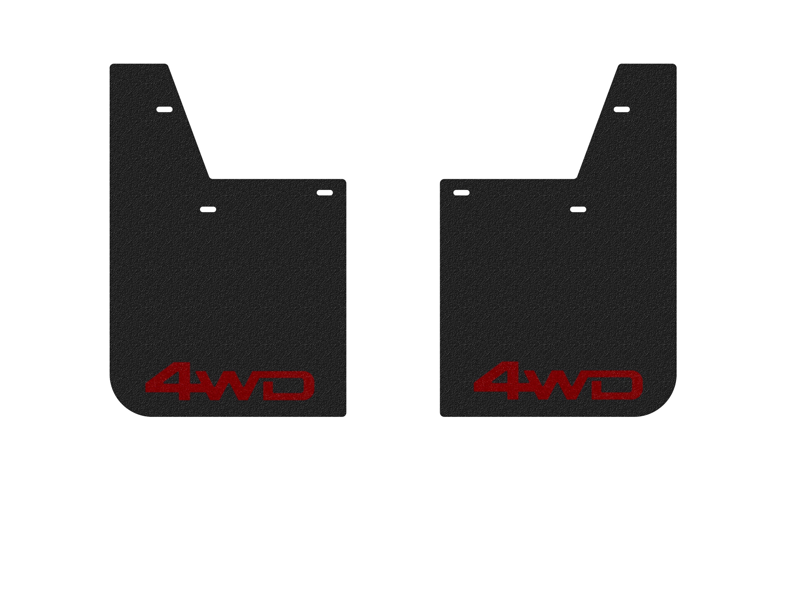 Mud Flaps Fits 2005-2015 Toyota Tacoma