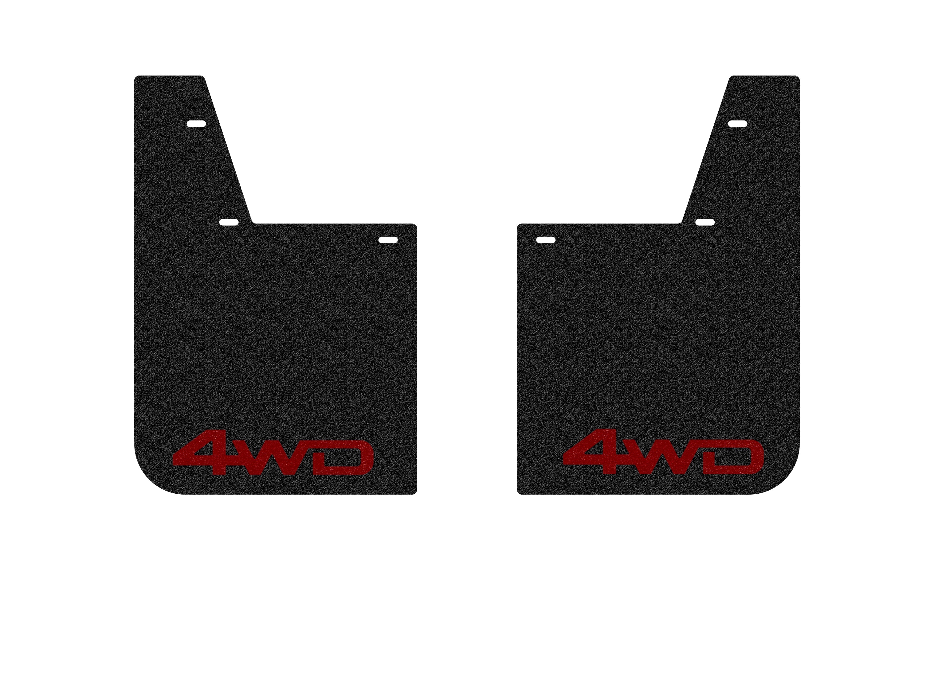 Mud Flaps Fits 2005-2015 Toyota Tacoma