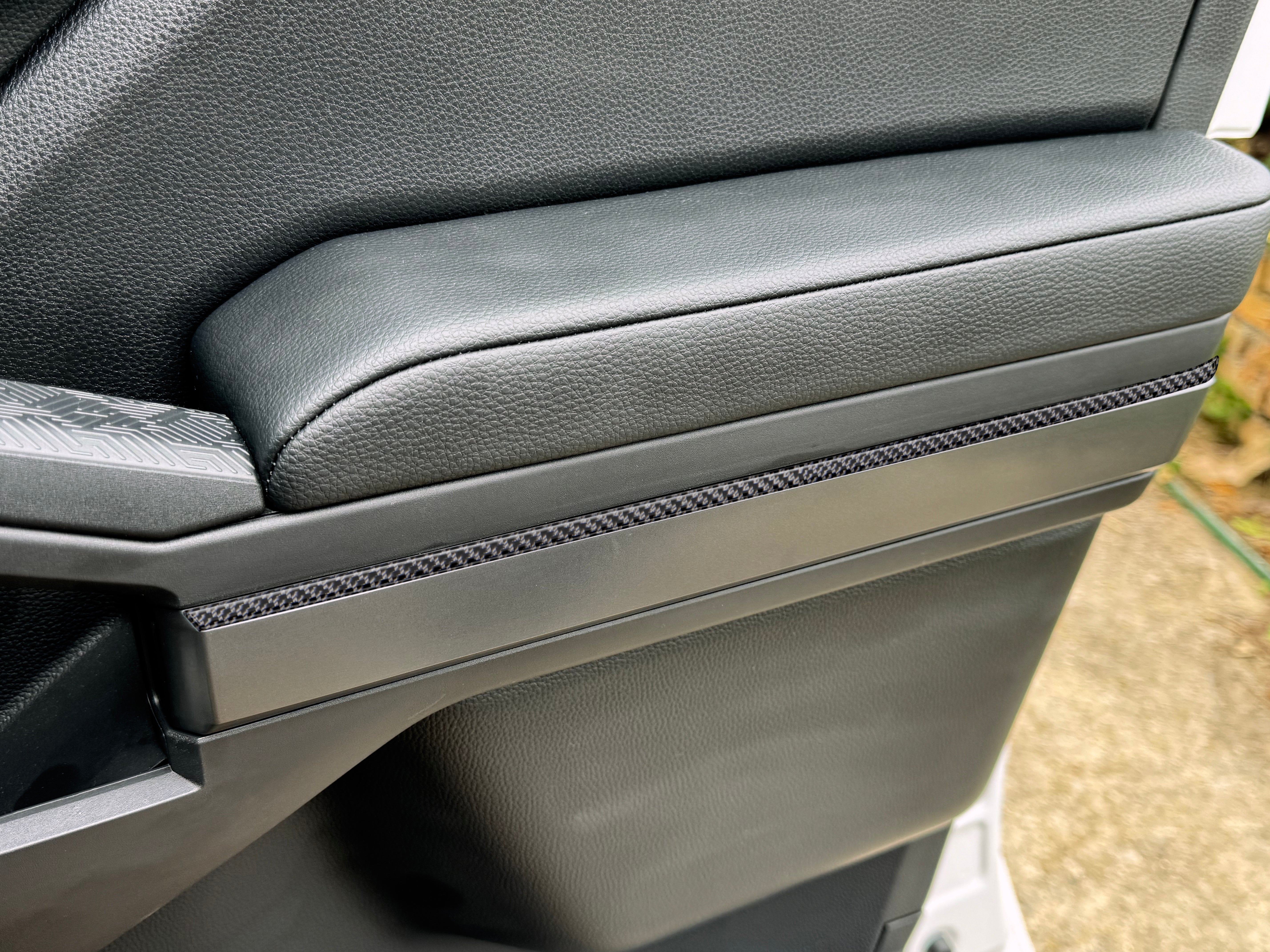 Side Door Armrest Lower Line Accent Trim Fits 2024-2026 Toyota Tacoma