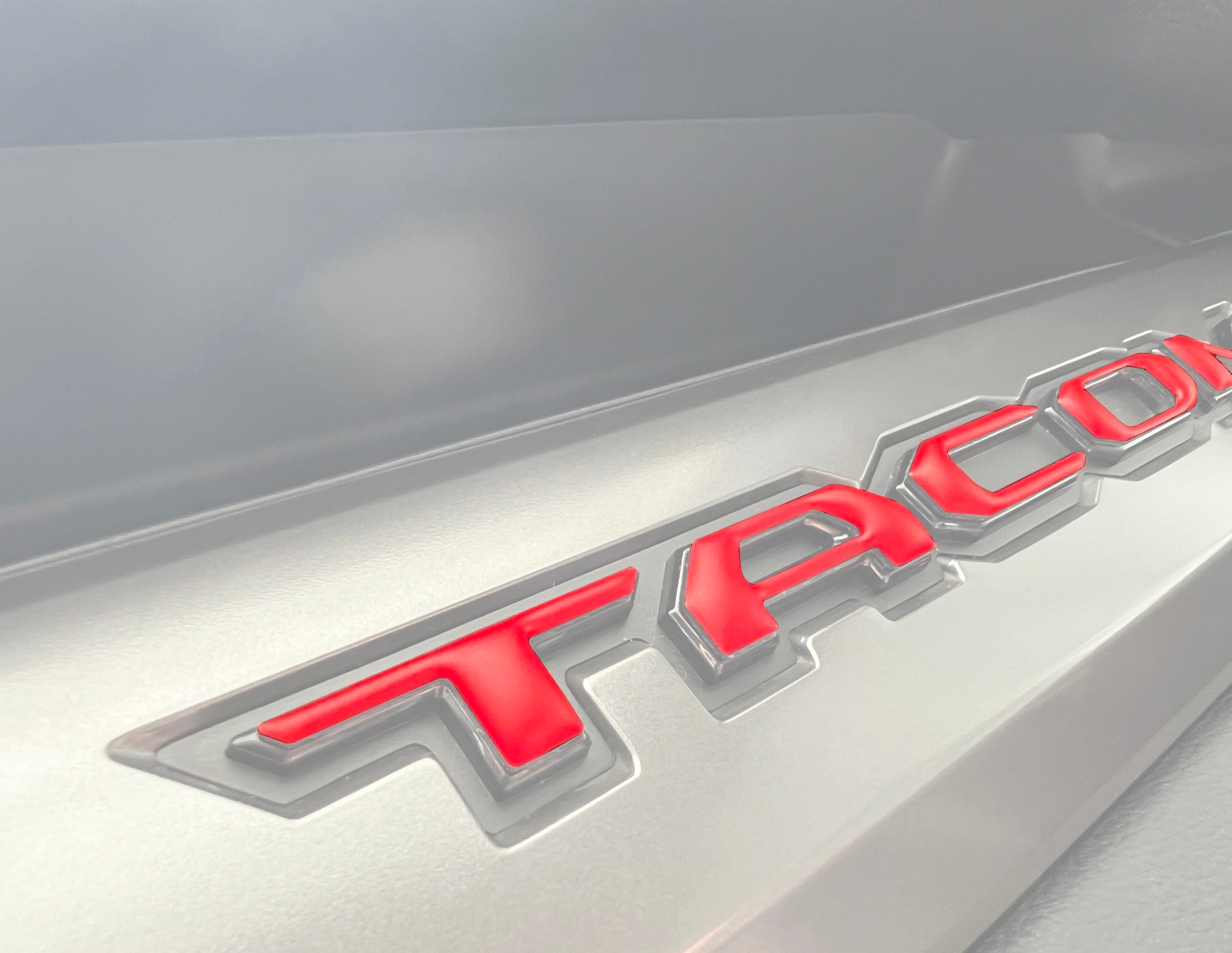 Glovebox Letter Overlays Fits 2024-2026 Toyota Tacoma