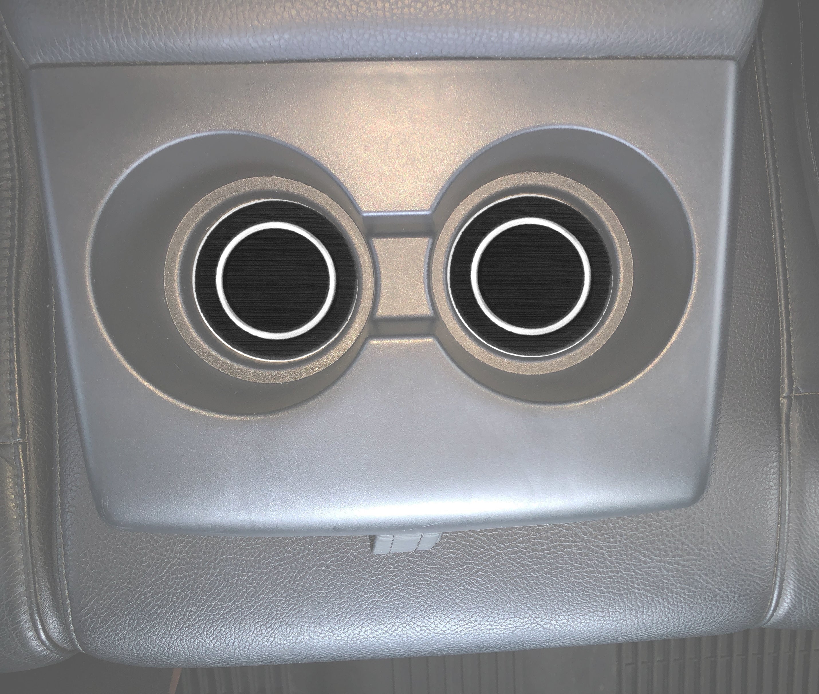 Rear Seat Cup Holder Inserts Fits 2007-2021 Toyota Tundra