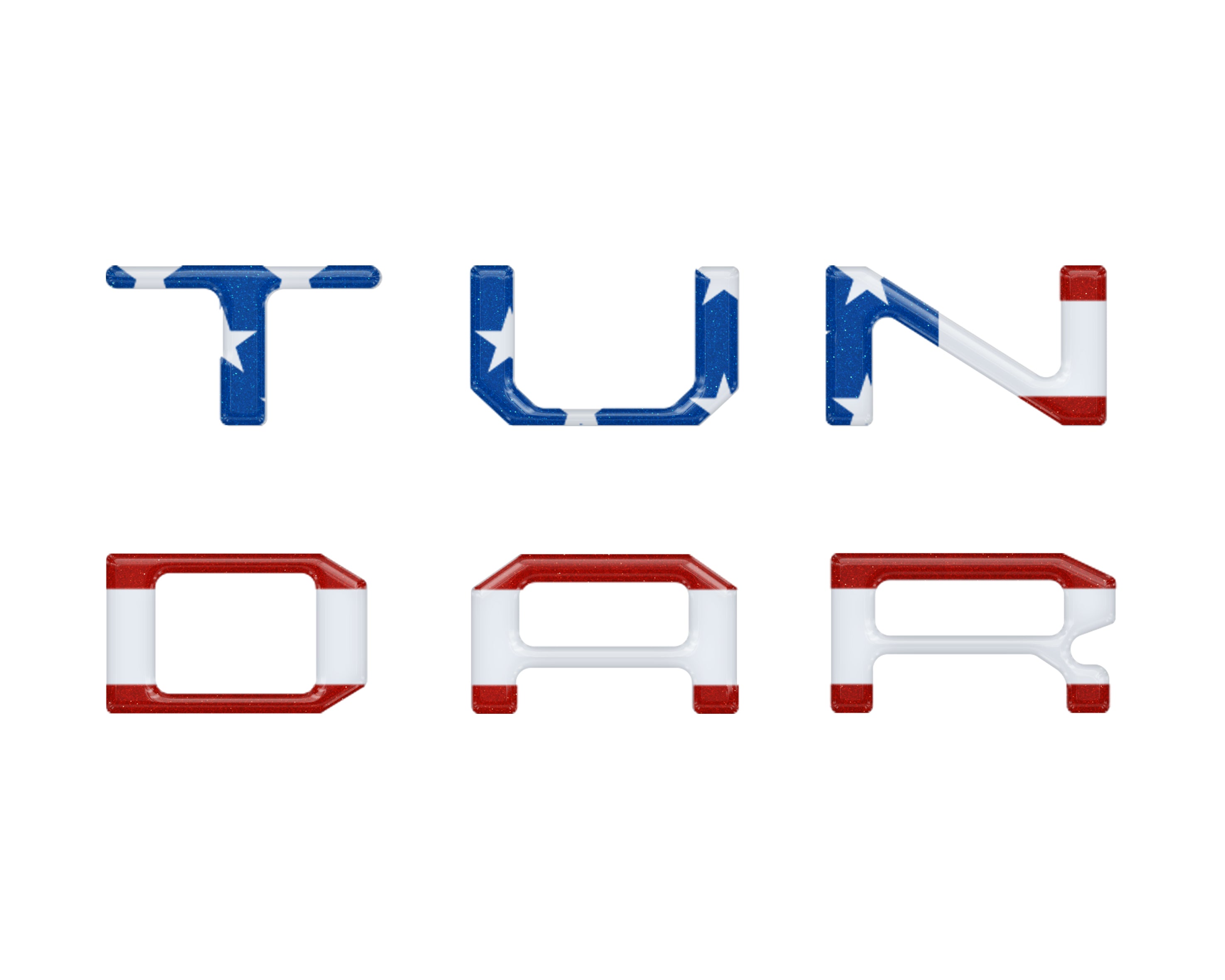 Radio Letter Inserts Fits 2014-2021 Toyota Tundra