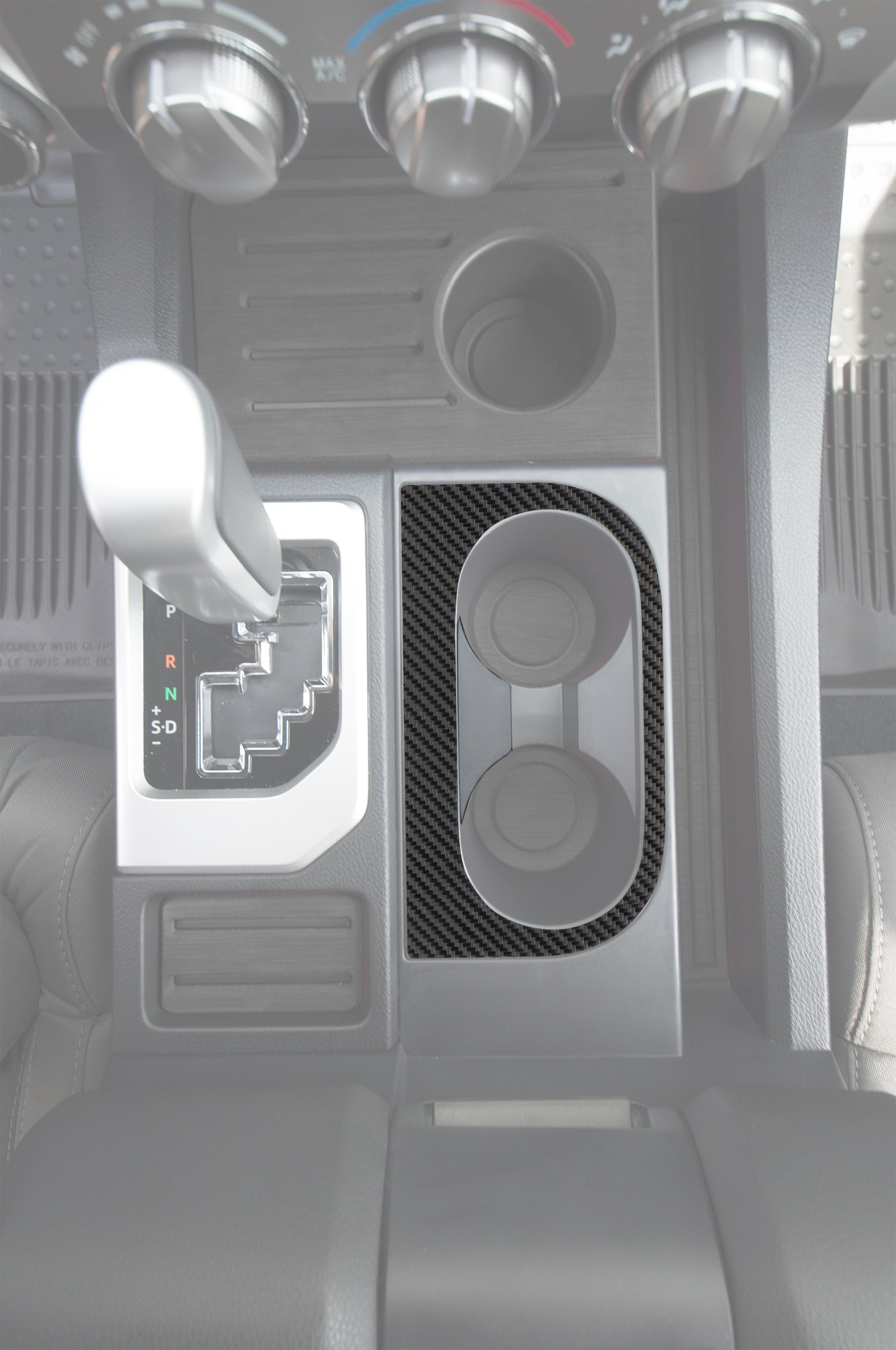 Center Console Cup Holder Replacement Trim Fits 2014-2021 Toyota Tundra