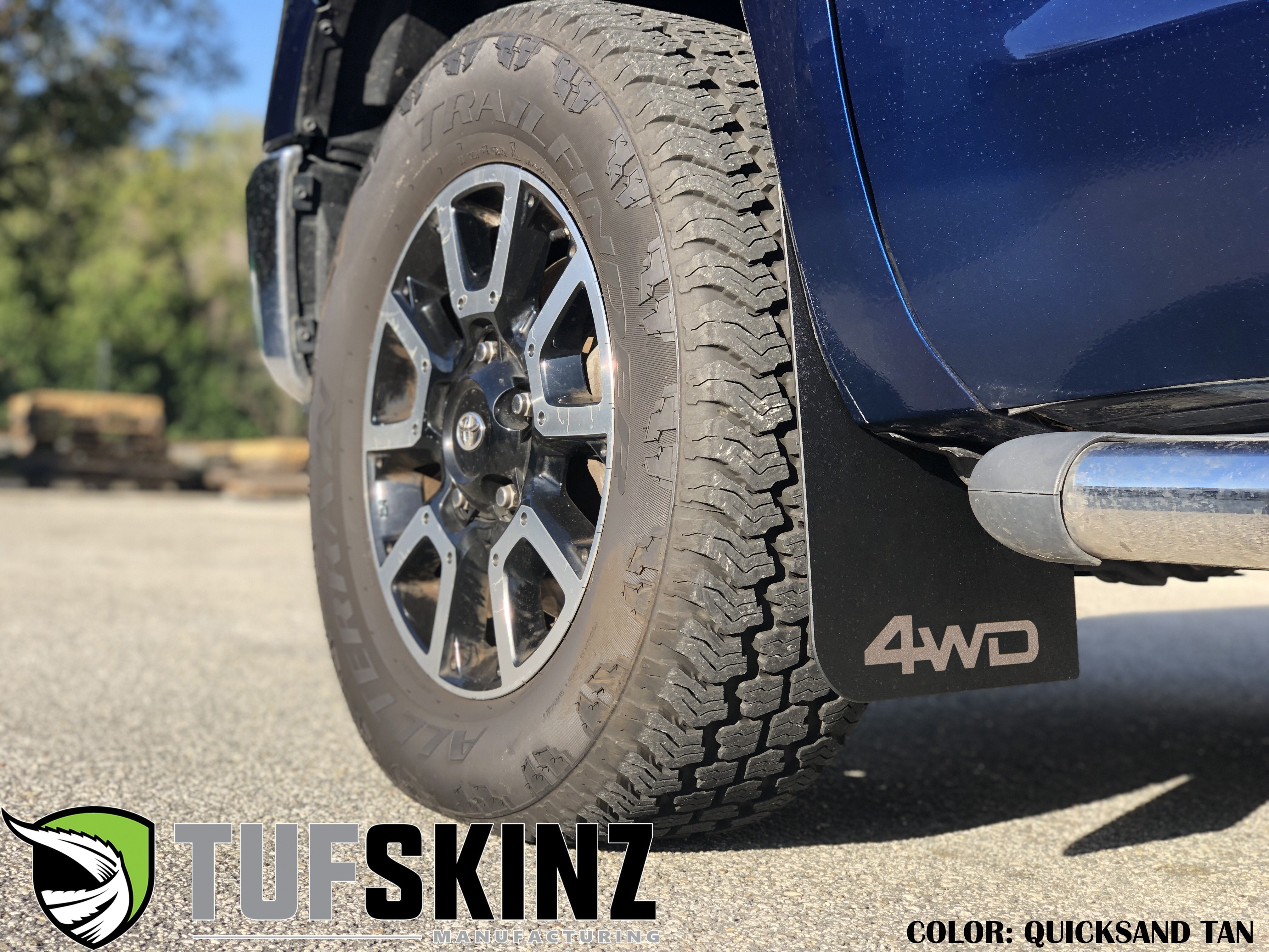 Mud Flaps Fits 2014-2021 Toyota Tundra