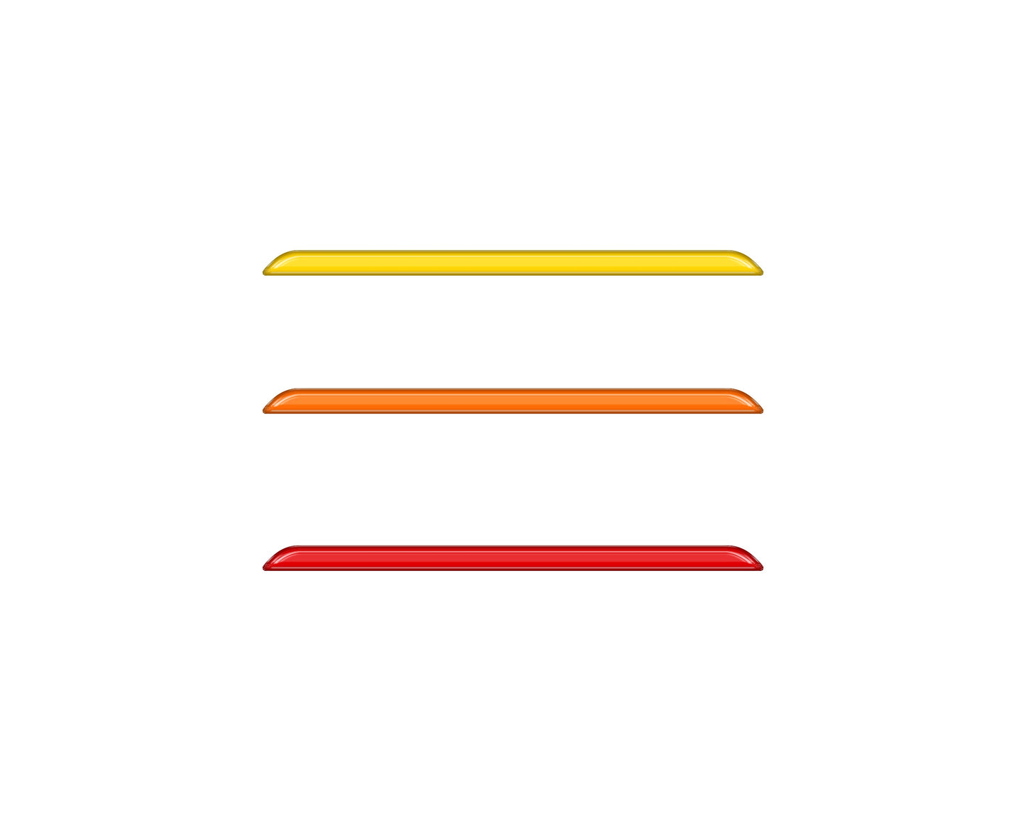 TRD Grille TRI-Color Line Inserts Fits 2022-2026 Toyota Tundra & 2023-2026 Toyota Sequoia