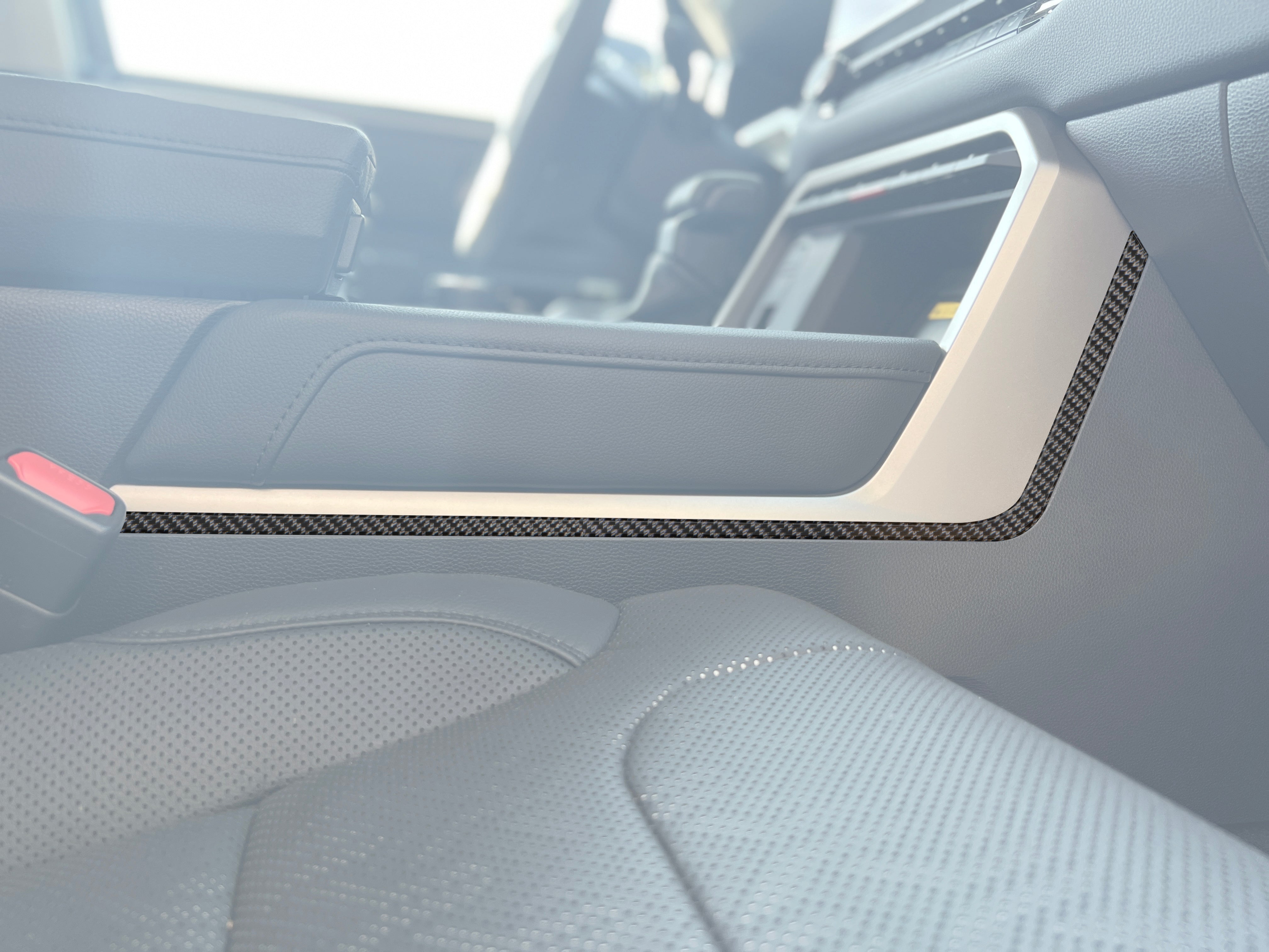 Center Console Side Accent Trim Fits 2022-2026 Toyota Tundra & 2023-2026 Toyota Sequoia