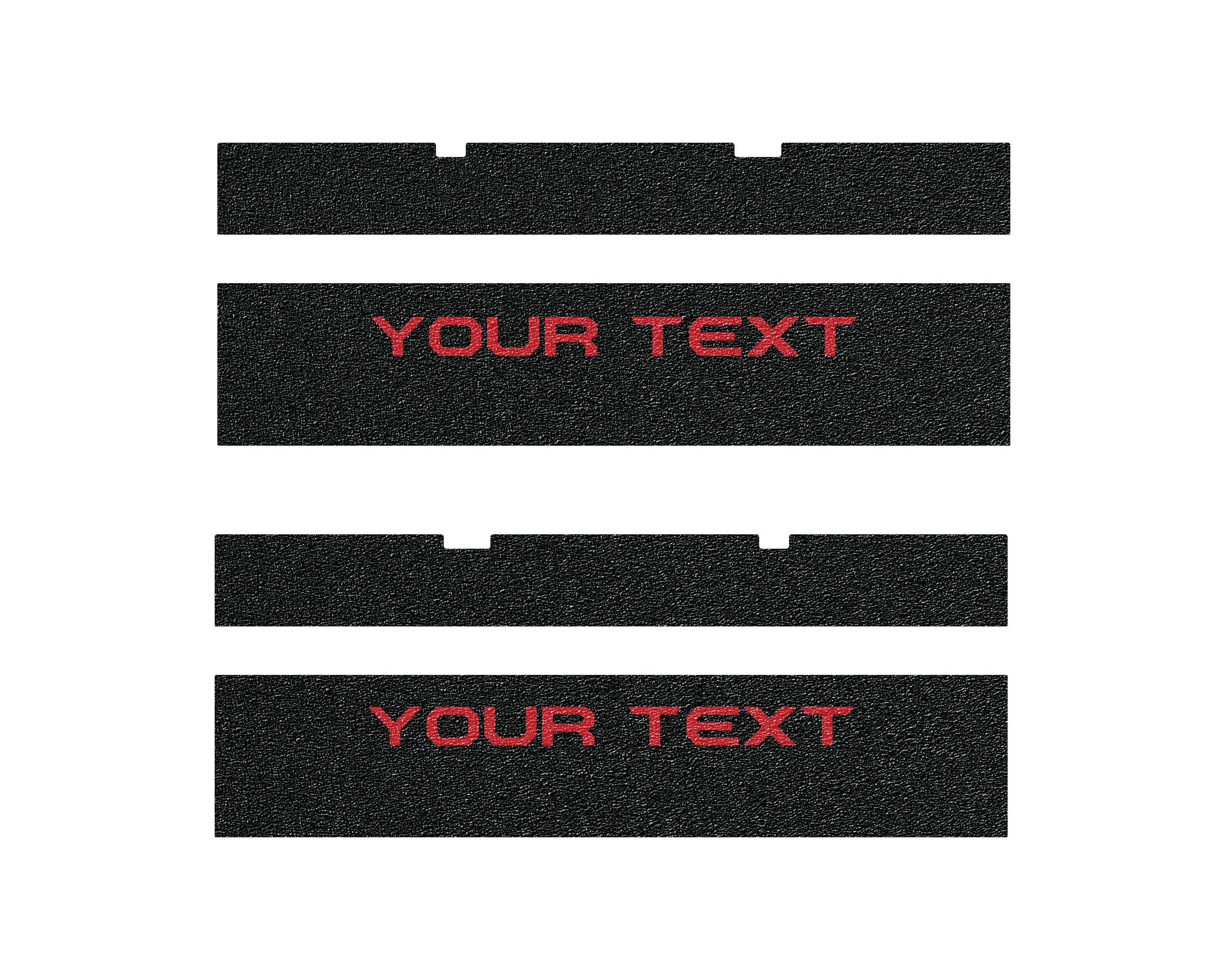 Door Sill Protection Overlays Fits 2022-2026 Toyota Tundra